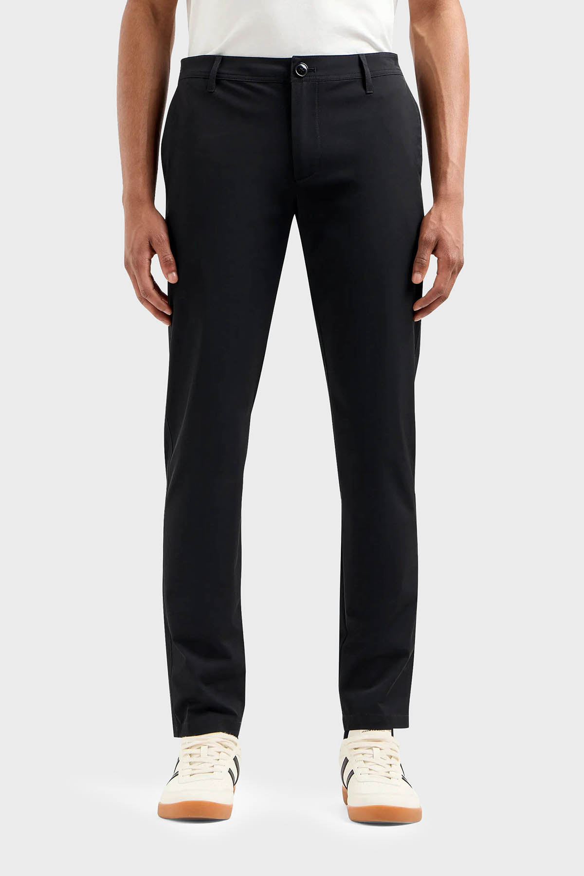 Armani Exchange Slim Fit Daralan Paça Klasik Erkek Pantolon 8NZP49 ZNYZZ 1200 SİYAH