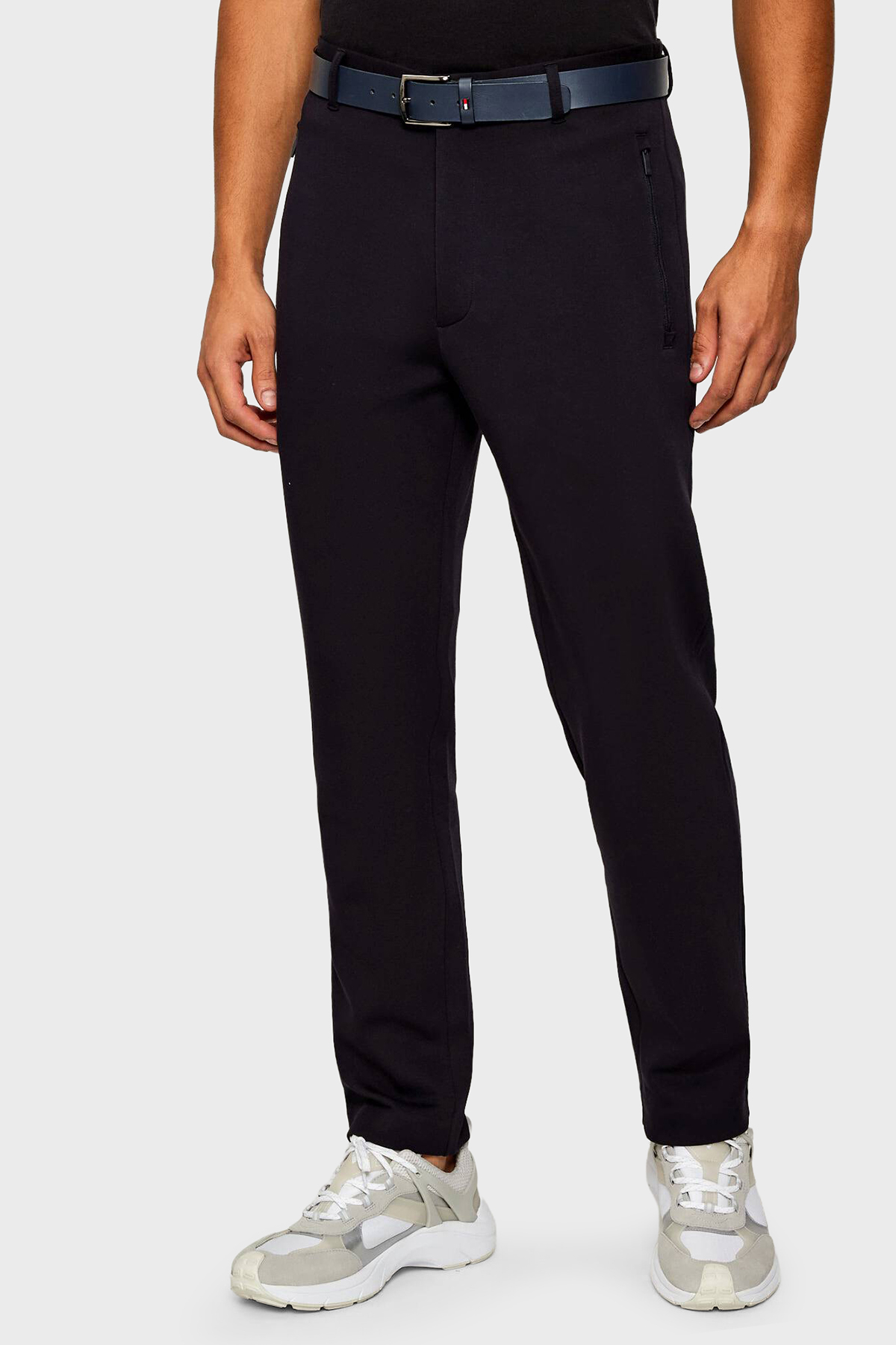 Armani Exchange Streç Pamuklu Regular Fit Orta Bel Düz Paça Erkek Pantolon XM001302 AF10818 UB101 LACİVERT