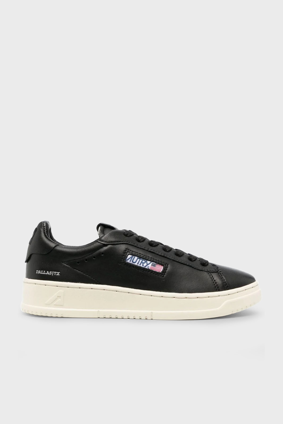 Autry Dallas Hakiki Deri Sneaker Kadın Ayakkabı ADLW-GG40 SİYAH