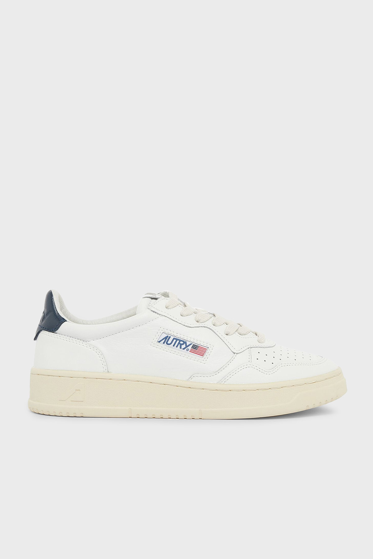 Autry Medalist Hakiki Deri Sneaker Kadın Ayakkabı AULW-LL12 BEYAZ