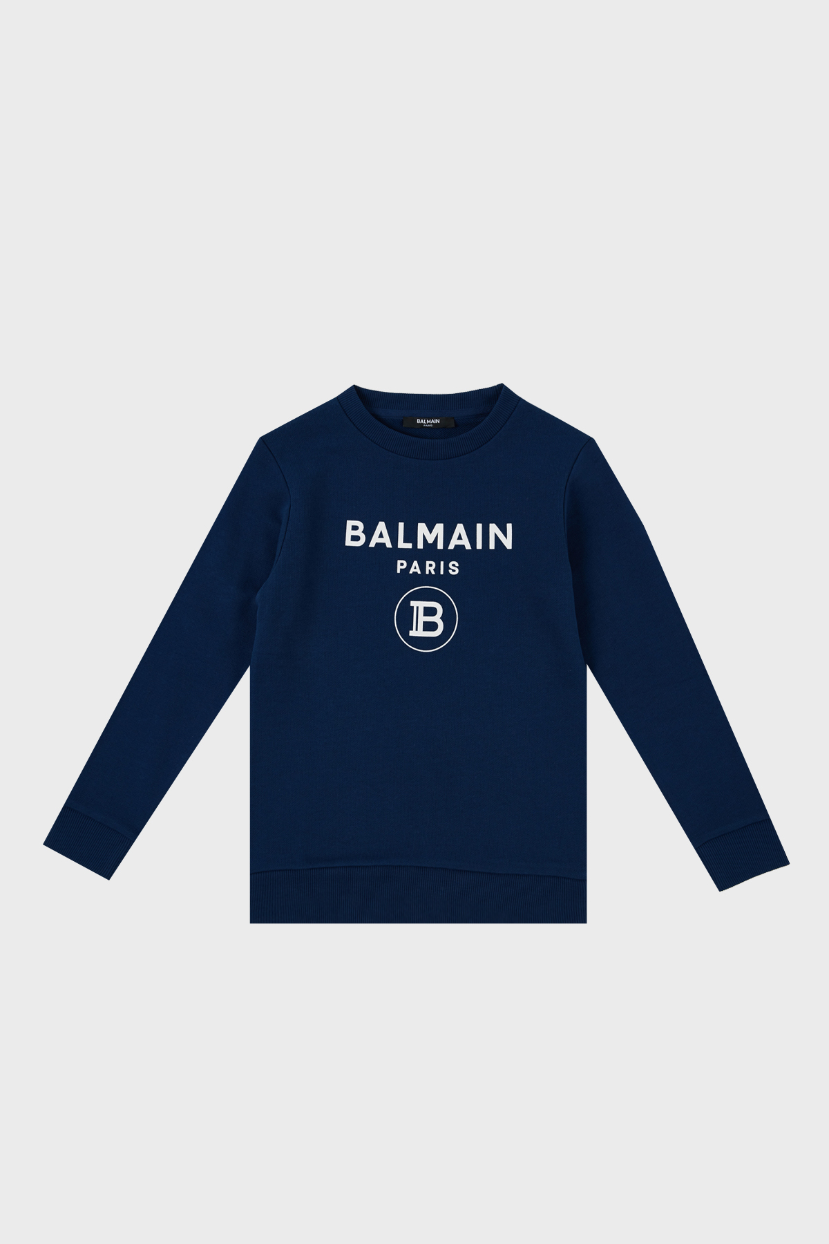 Balmain Pamuklu Bisiklet Yaka Çocuk Sweat 6M4760 MX270 621 SAKS
