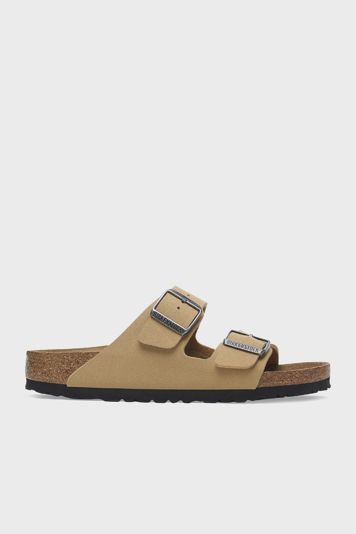 Birkenstock Arizona Bf Nu Çift Bantlı Süet Unisex Terlik 1029151 KOYU KREM