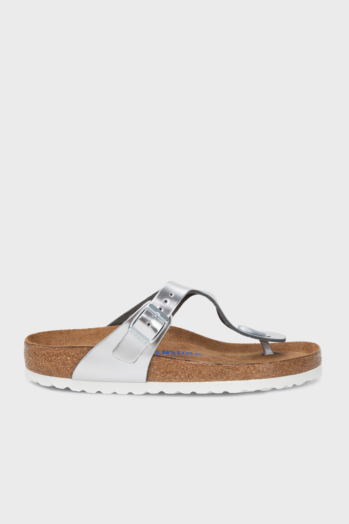 BIRKENSTOCK Bayan Terlik 1003674 GÜMÜŞ