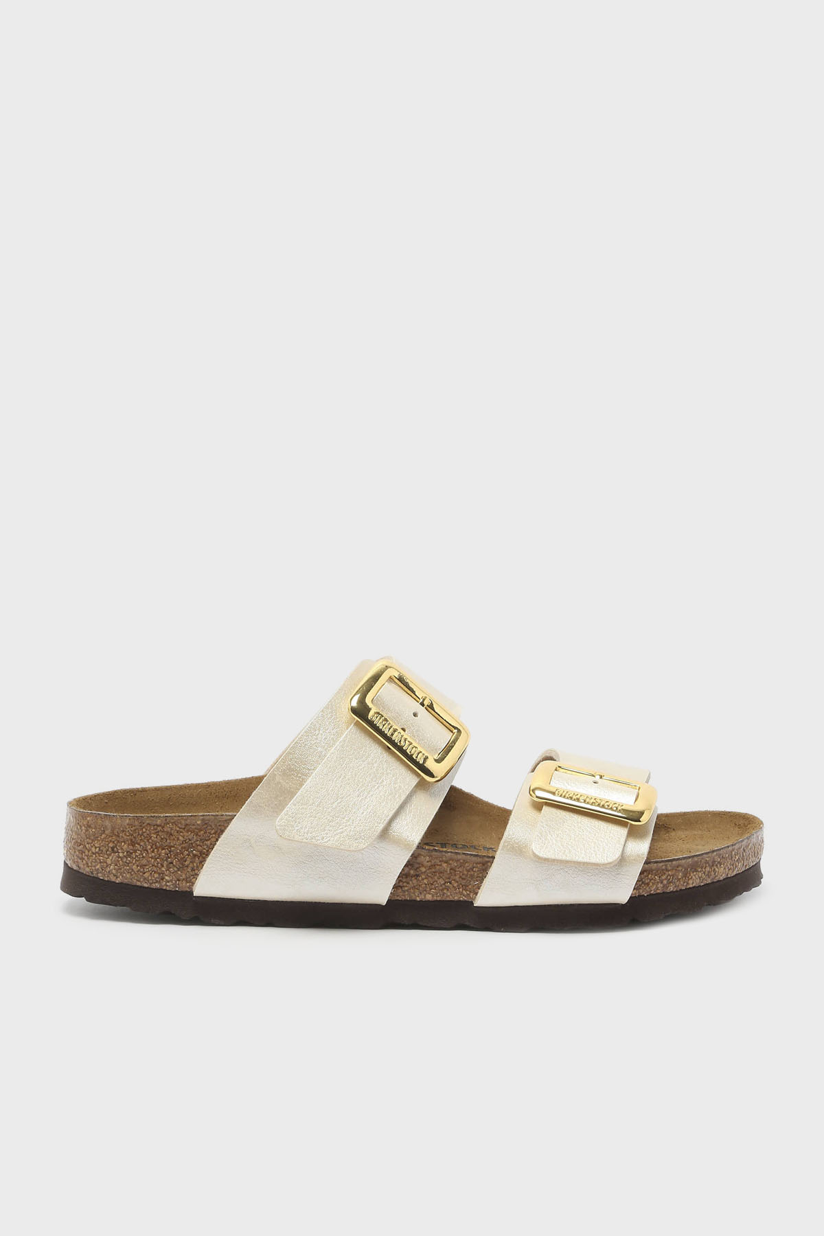 Birkenstock Sydney Cushion Çift Bantlı Kadın Terlik 1029492 BEJ