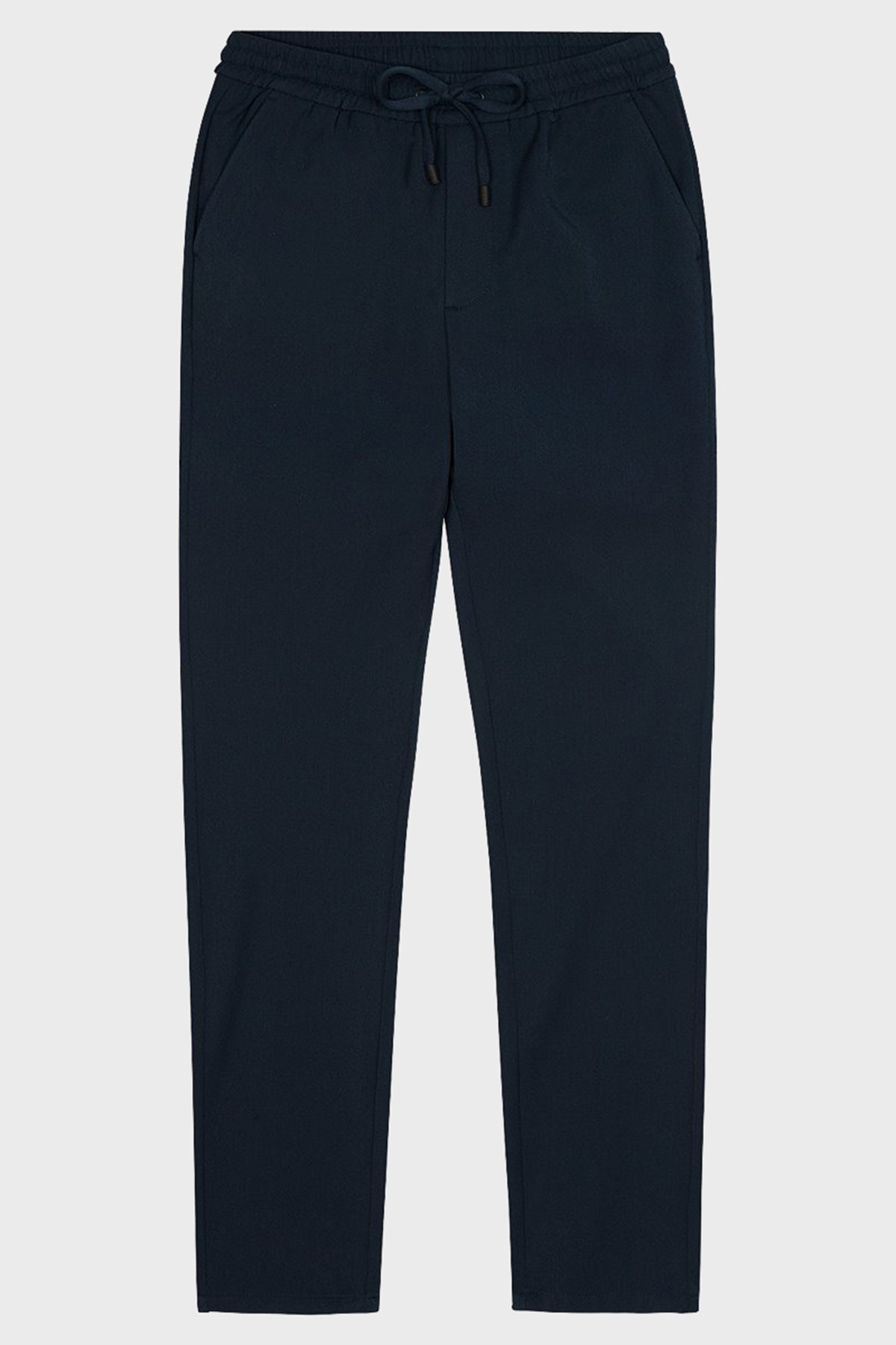 Bluemint Comfort Fit Belden Bağlamalı Düz Paça Jogger Erkek Pantolon BM25009160MW 155 LACİVERT