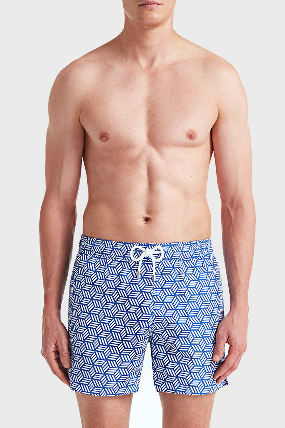 Bluemint Logan Cepli Deniz Şortu Hızlı Kuruyan Erkek Mayo Short BM23003013MS 792 MAVİ