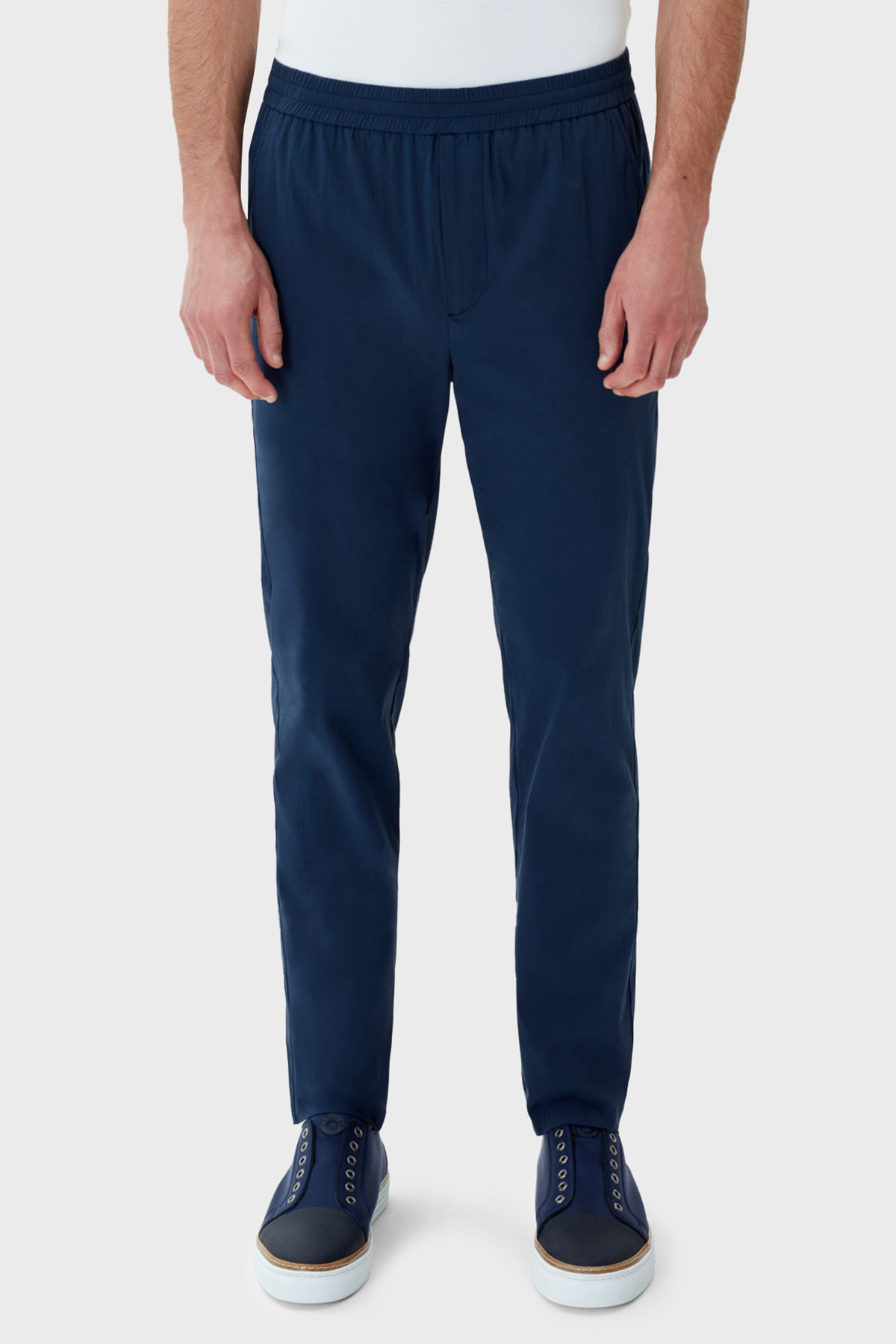 Bluemint Pamuklu Comfort Fit Daralan Paça Jogger Erkek Pantolon BM25009256MS 155 KOYU LACİVERT