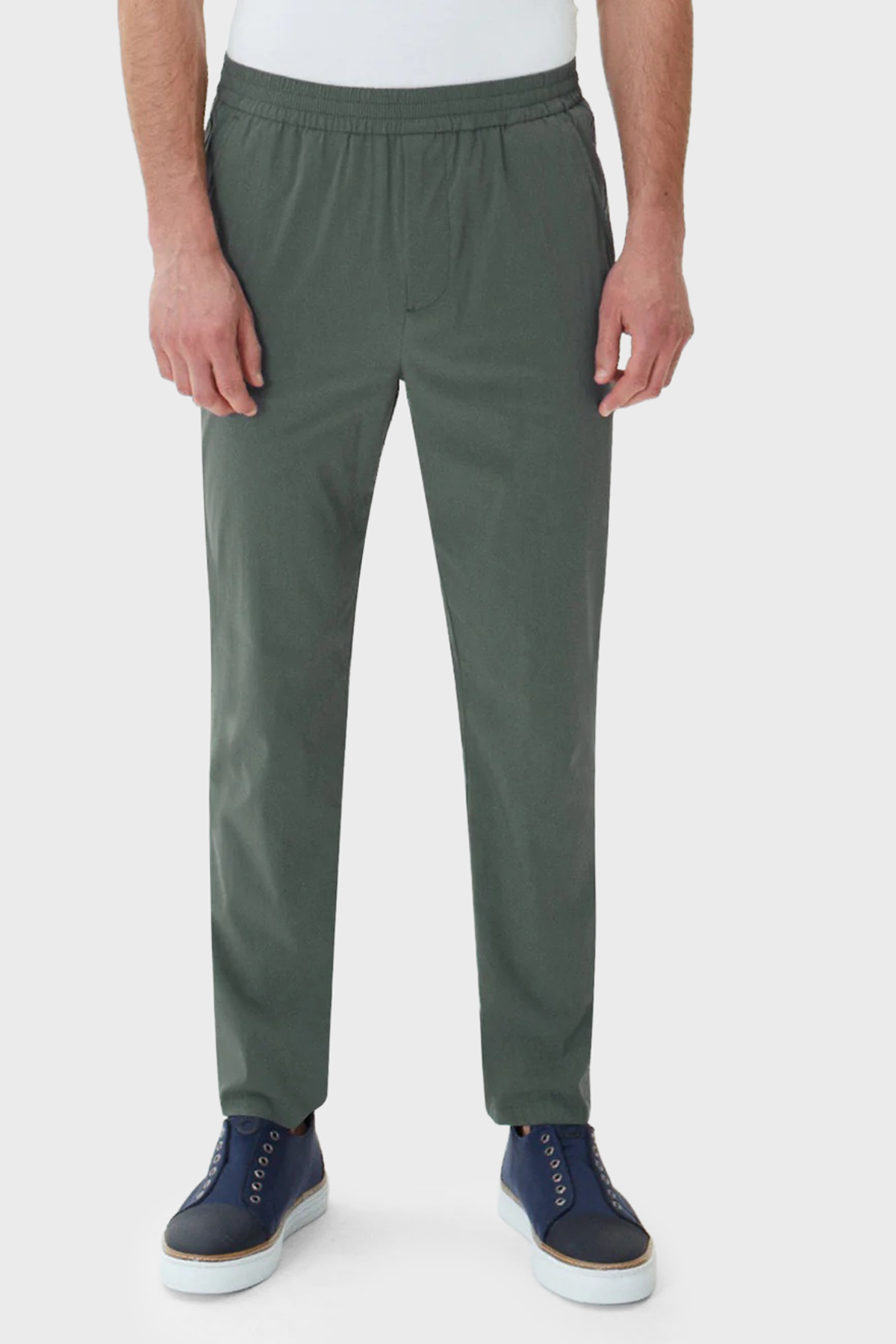Bluemint Pamuklu Comfort Fit Normal Bel Daralan Paça Jogger Erkek Pantolon ACESUMJOGG 123 HAKİ