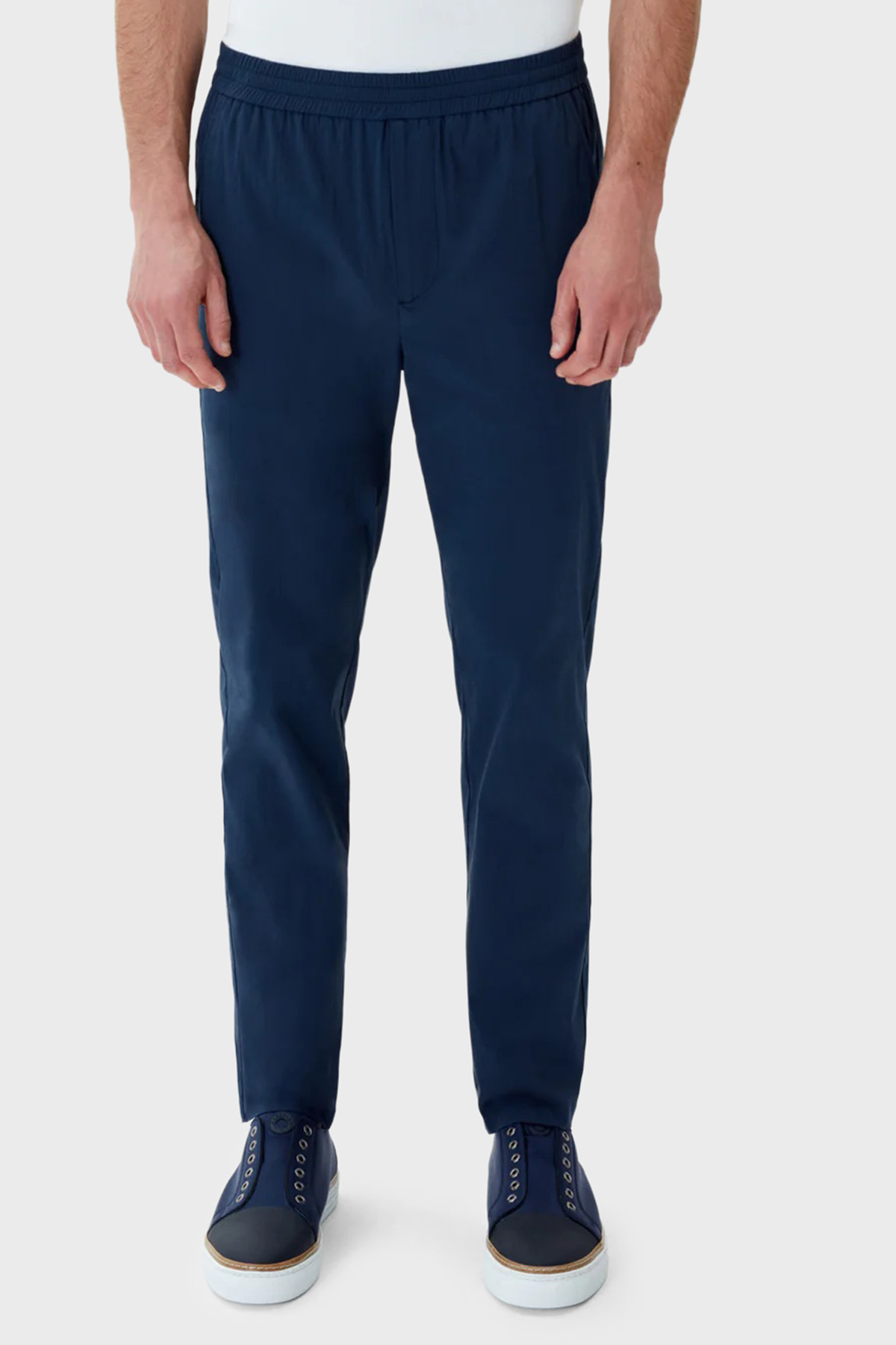 Bluemint Pamuklu Comfort Fit Normal Bel Daralan Paça Jogger Erkek Pantolon ACESUMJOGG 155 LACİVERT