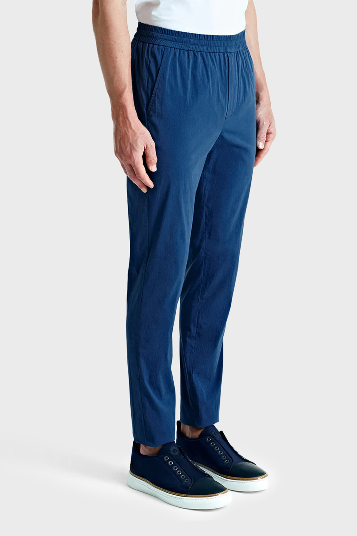 Bluemint Pamuklu Comfort Fit Normal Bel Daralan Paça Jogger Erkek Pantolon ACESUMJOGG 313 İNDİGO
