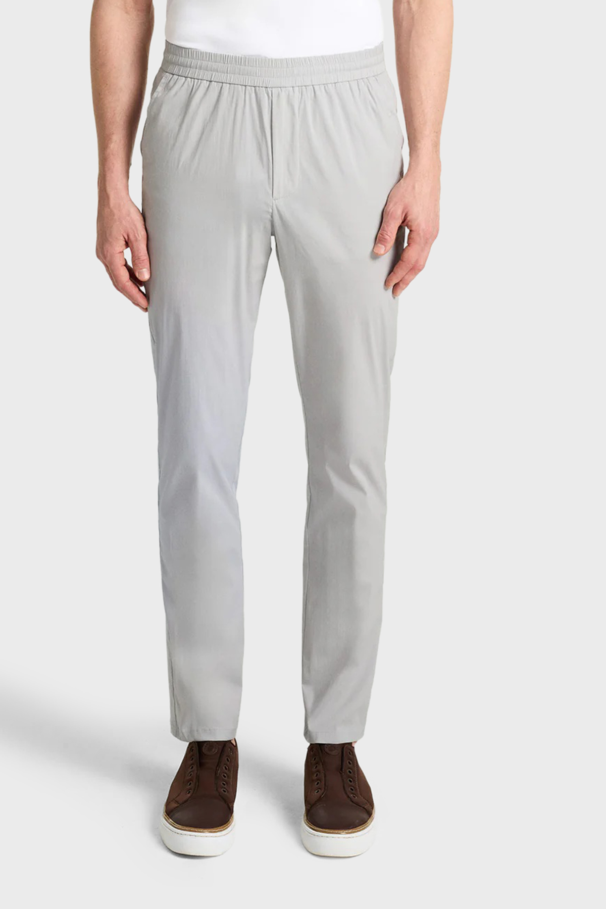 Bluemint Pamuklu Comfort Fit Normal Bel Daralan Paça Jogger Erkek Pantolon ACESUMJOGG1 152 GRİ