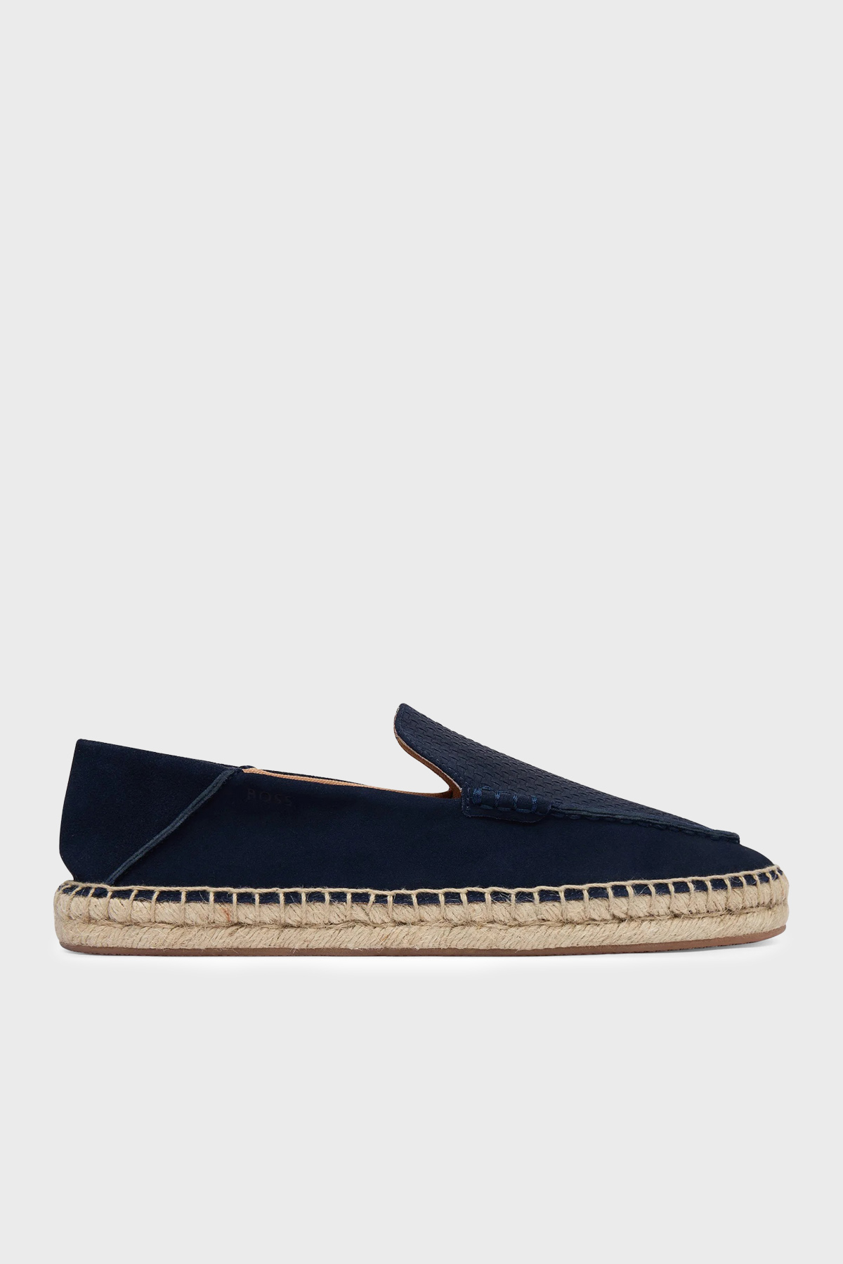 Boss % 100 Deri Erkek Espadril 50563149 401 LACİVERT