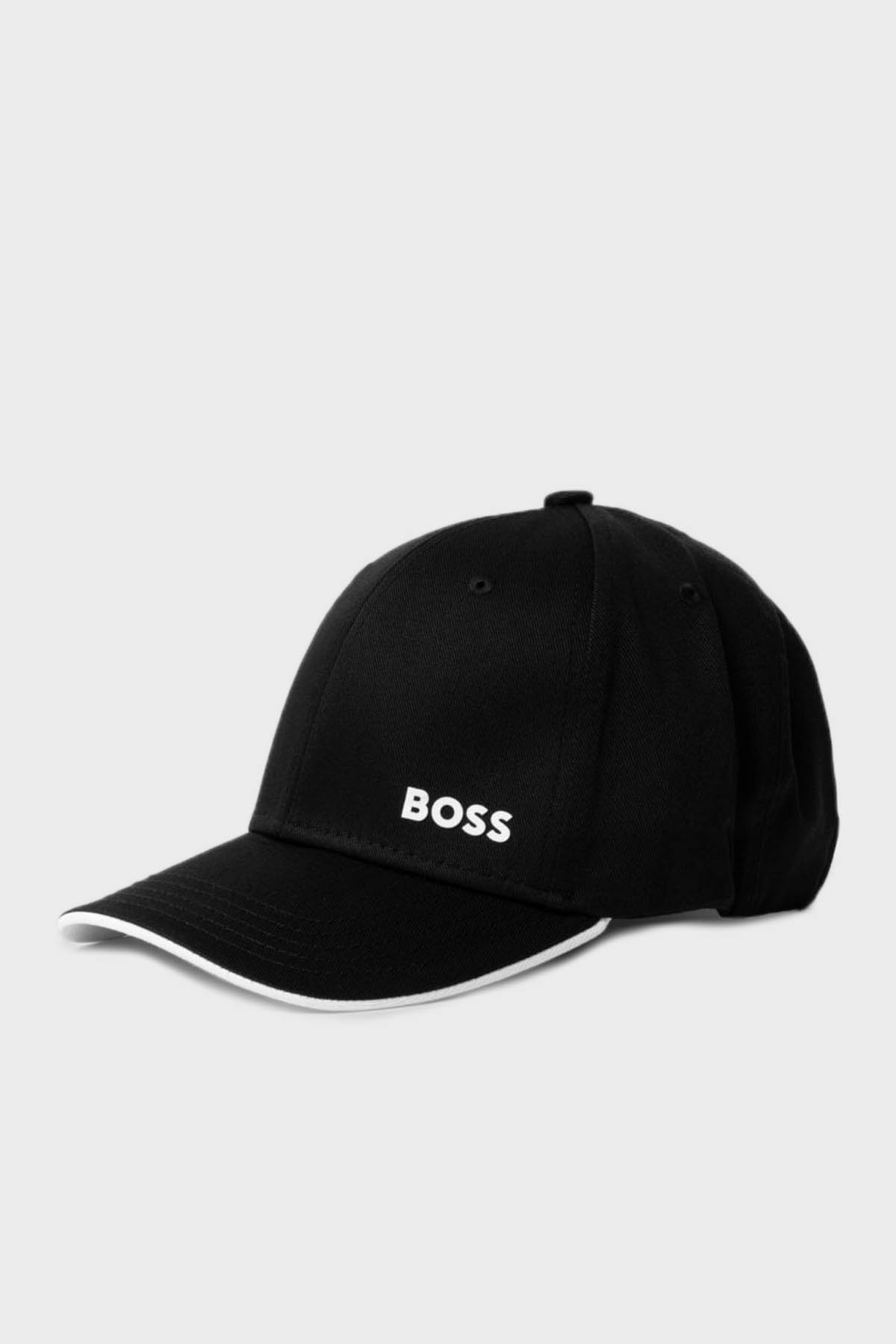 Boss % 100 Pamuk Logo Baskılı Erkek Şapka 50519219 002 SİYAH