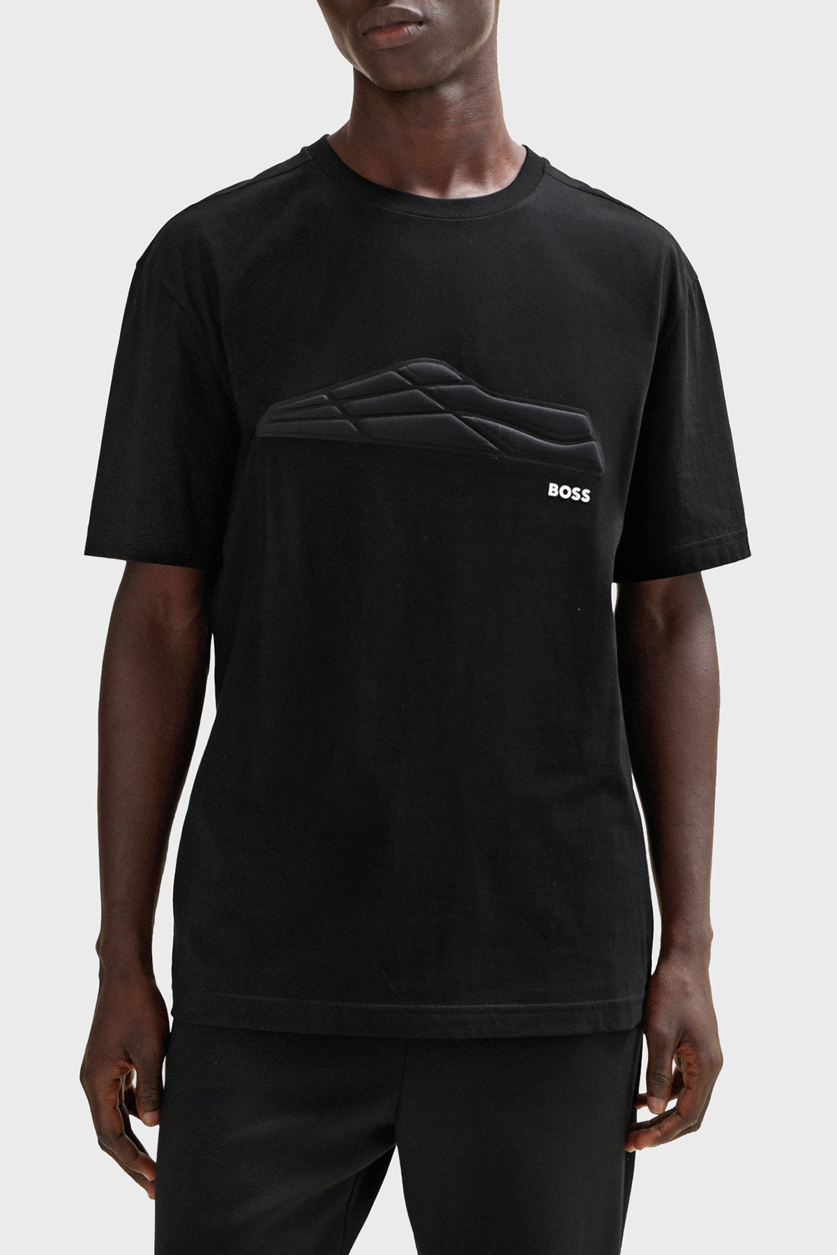 Boss % 100 Pamuk Regular Fit Bisiklet Yaka Erkek T Shirt 50506339 001 SİYAH