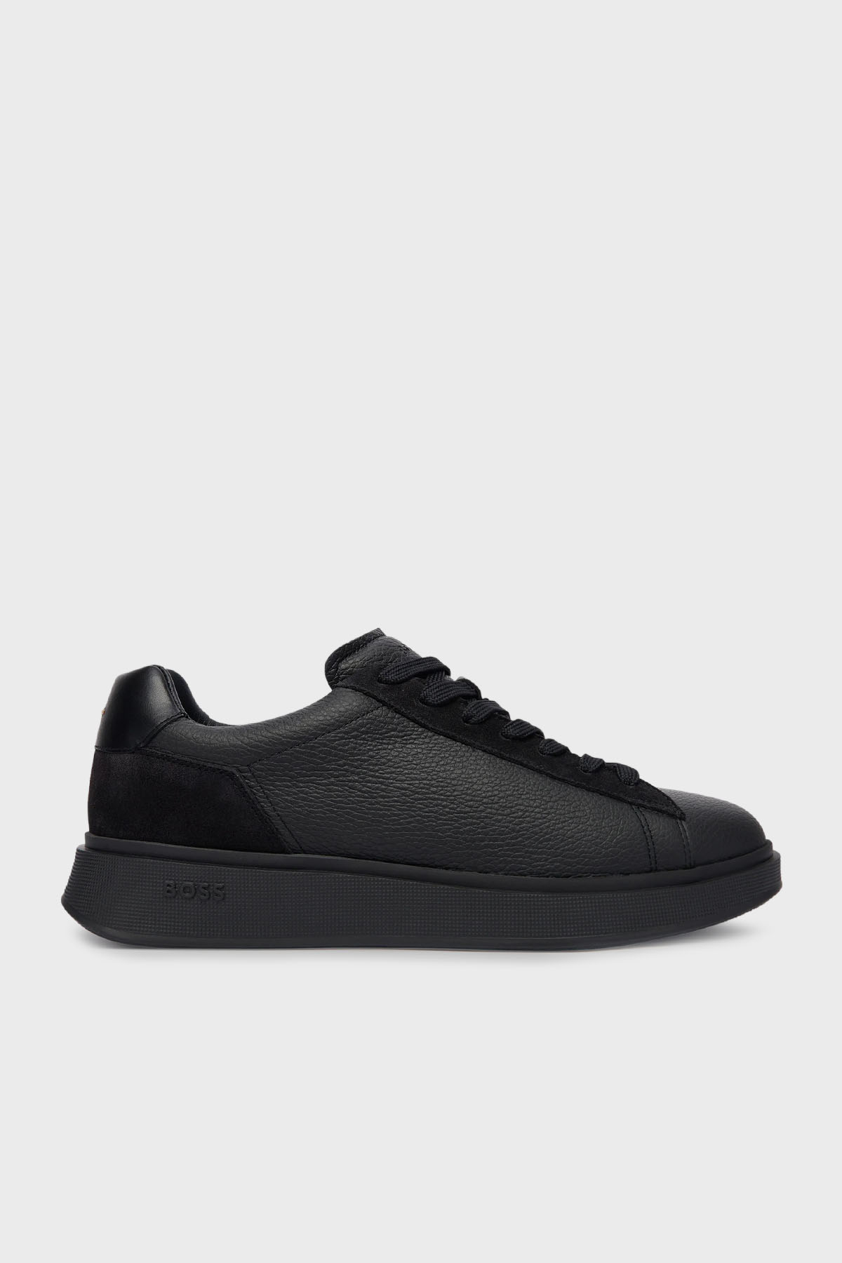 Boss Deri Sneaker Erkek Ayakkabı 50552869 005 SİYAH