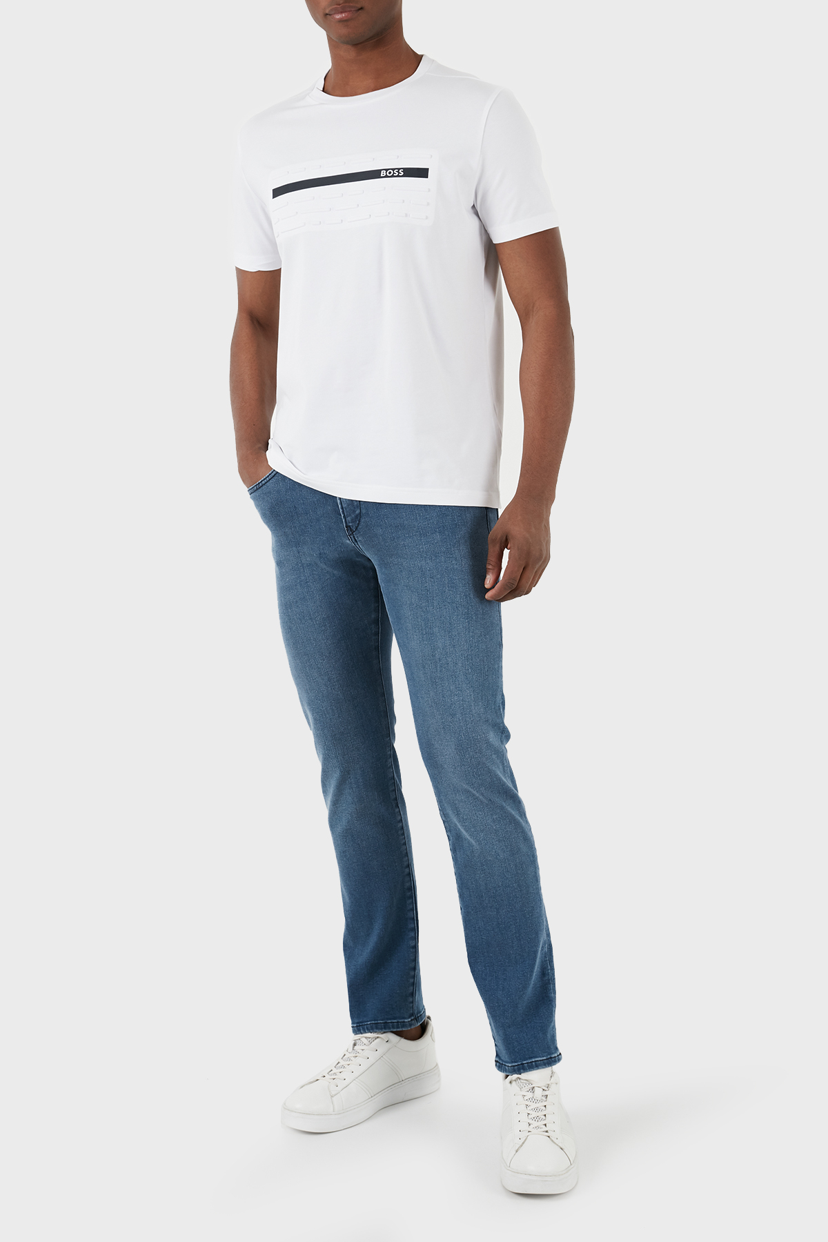 Boss Düşük Bel Slim Fit Dar Paça Jeans Erkek Kot Pantolon 50509006 424 MAVİ