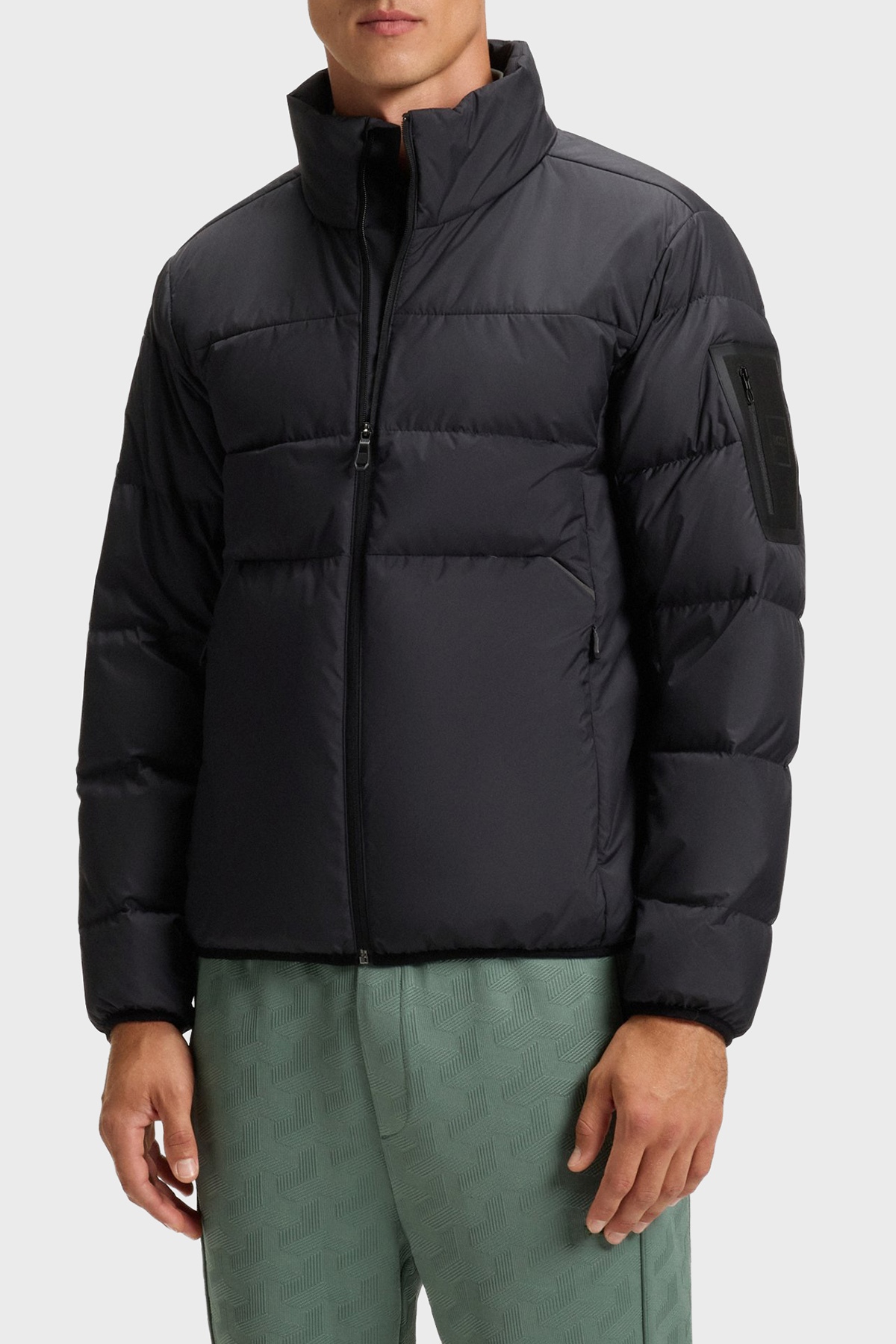 Boss Kapitoneli Regular Fit Dik Yaka Su İtici Şişme Erkek Mont 50544322 402 LACİVERT