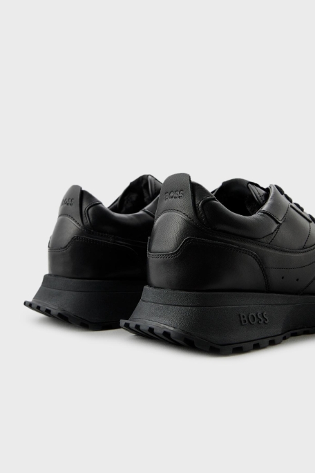 sn.BOSS boss-logolu-deri-sneaker-erkek
