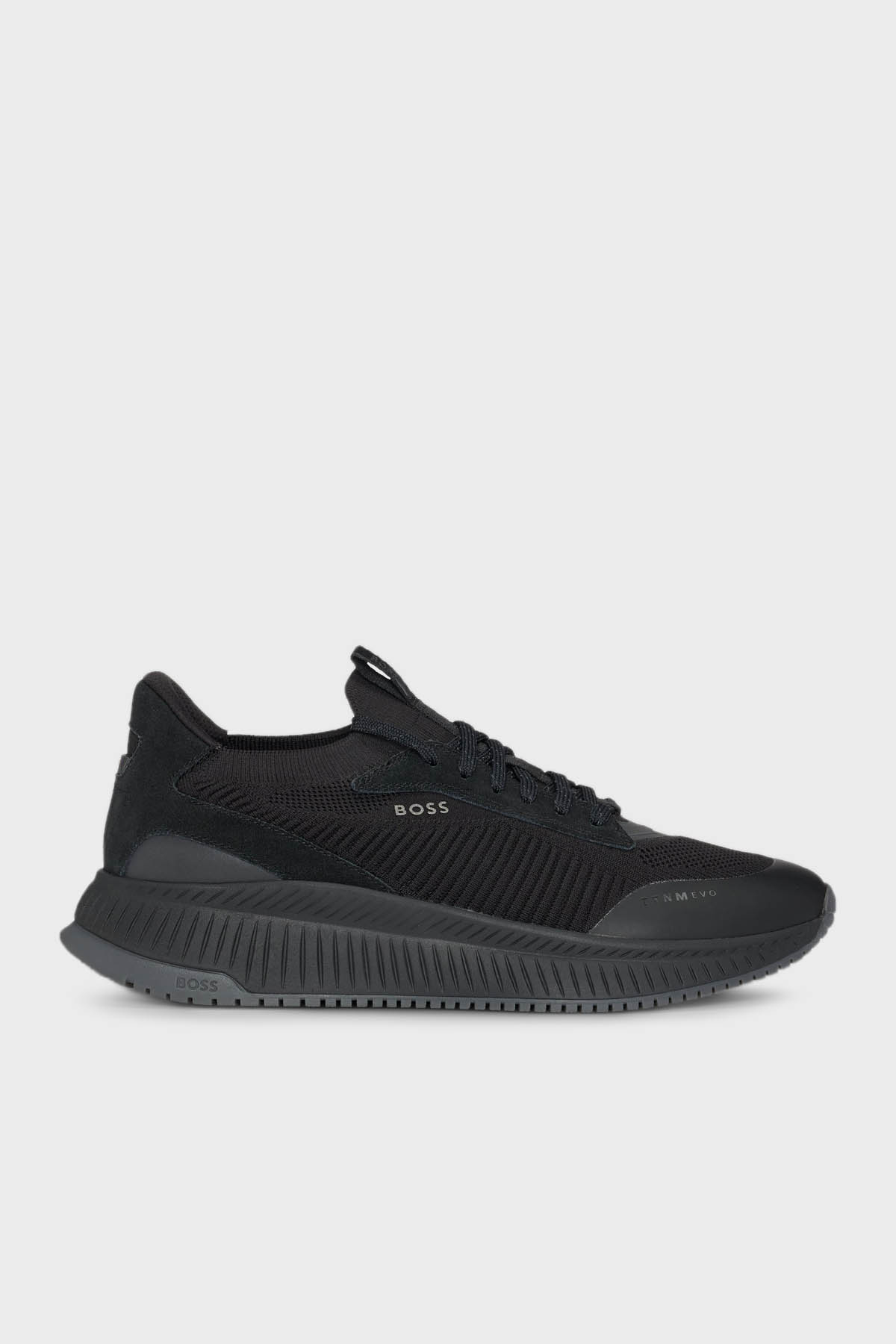 Boss Logolu Kalın Tabanlı Sneaker Erkek Ayakkabı 50523113 002 SİYAH