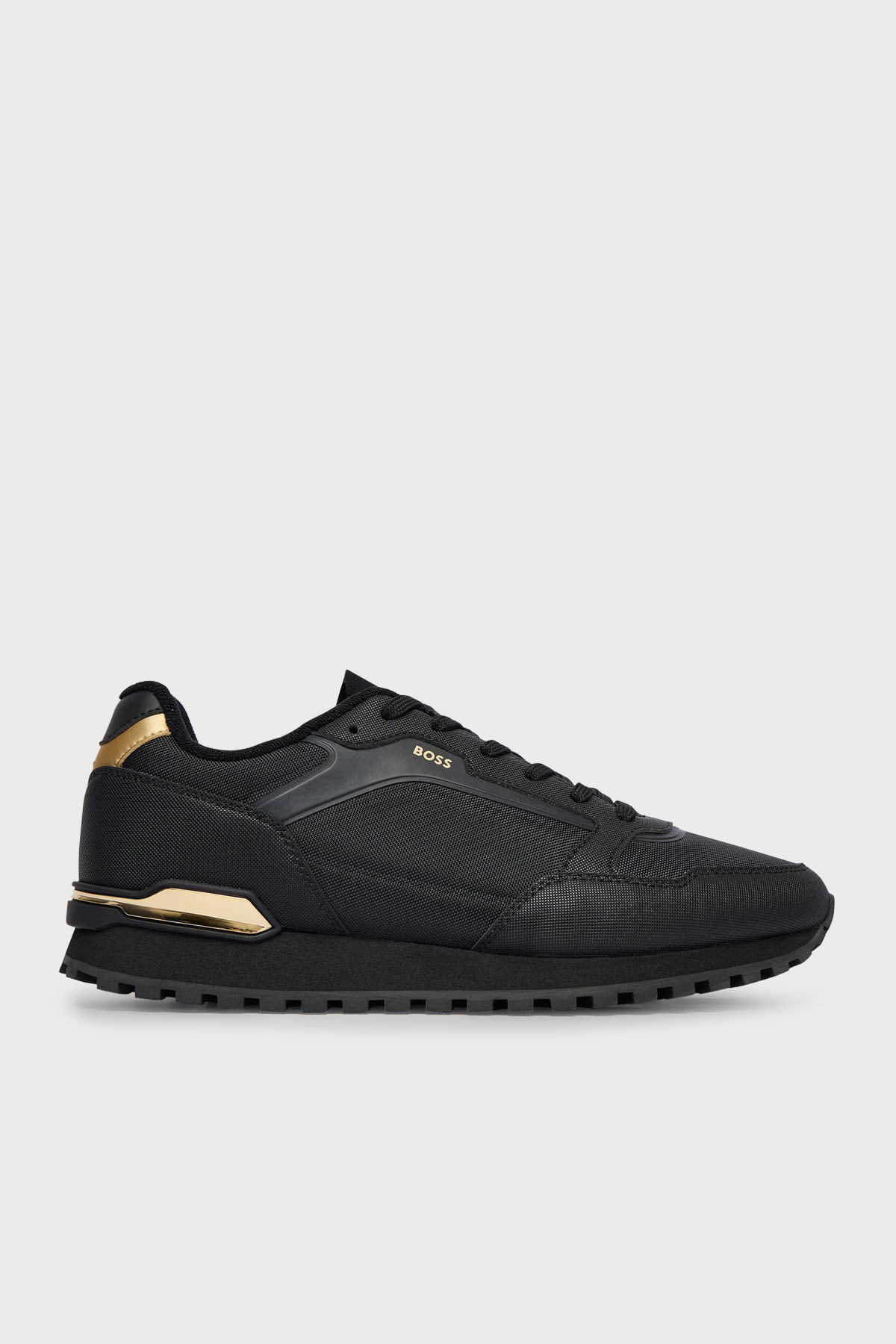 Boss Logolu Sneaker Erkek Ayakkabı 50552914 007 SİYAH