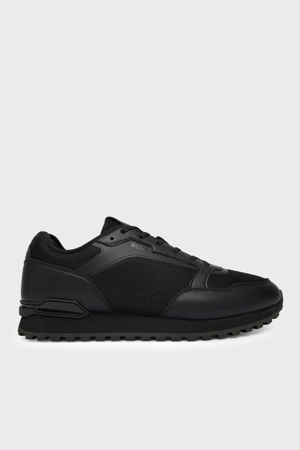 Boss Logolu Sneaker Erkek Ayakkabı 50557903 005 SİYAH