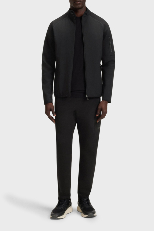 Boss Modal ve Pamuk Karışımlı Regular Fit Düz Paça Jogger Erkek Pantolon 50543913 001 SİYAH - Boss