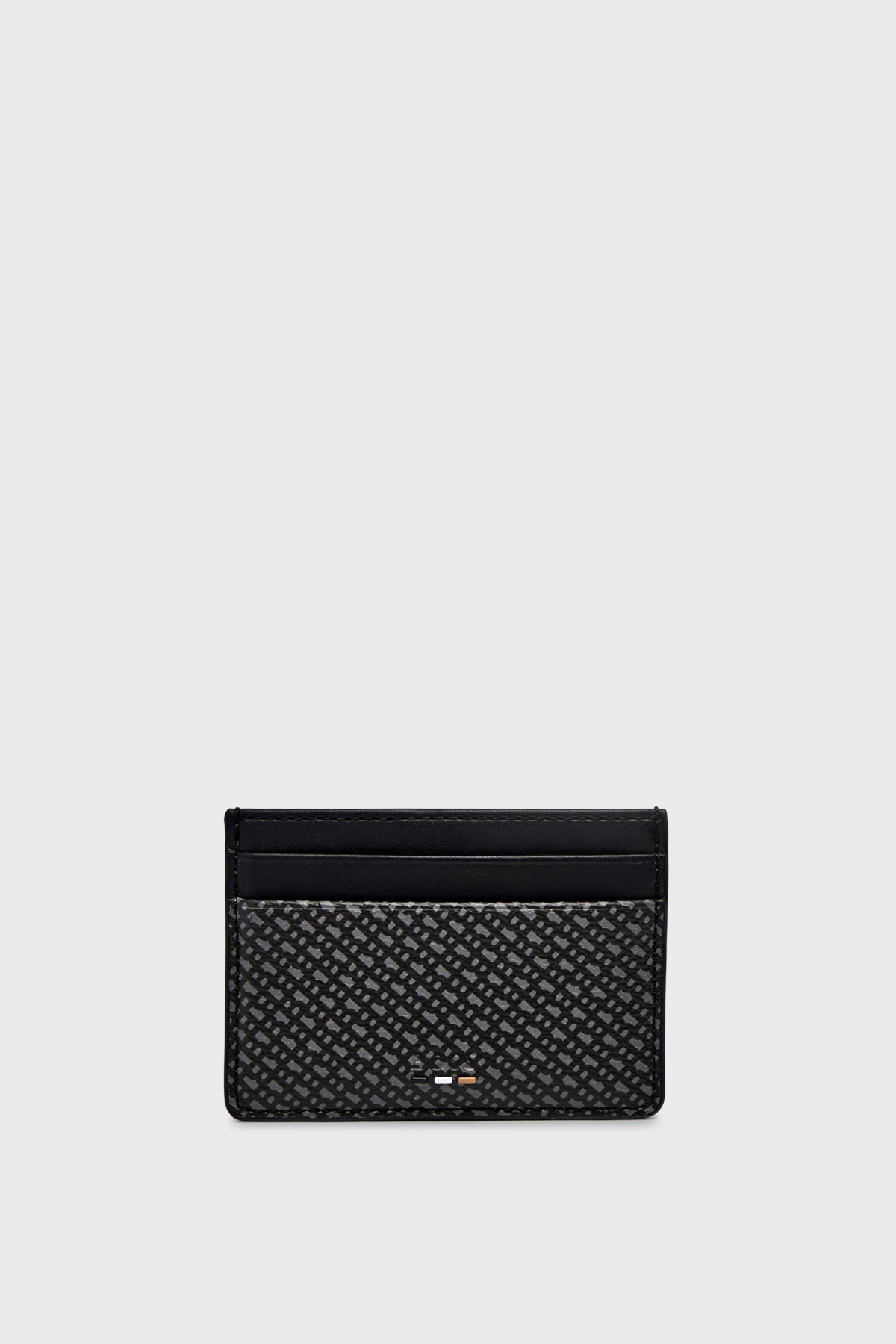 Boss Monogram Logolu Erkek Kartlık 50558498 001 SİYAH