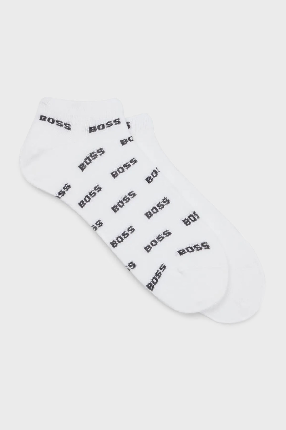 Boss Pamuk Karışımlı Logolu Erkek Çorap 50511423 100 BEYAZ
