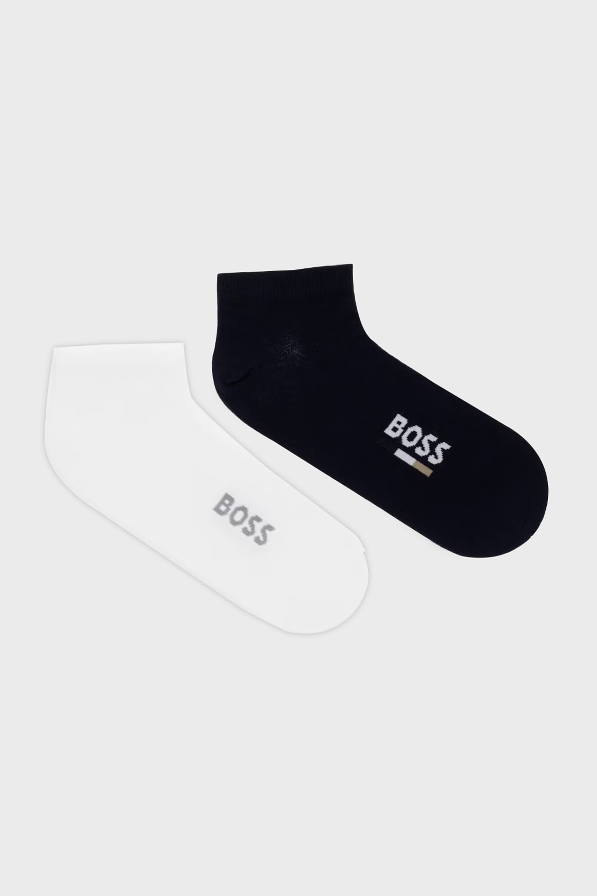 Boss Pamuklu 2 Pack Erkek Çorap 50559426 401 LACİVERT-BEYAZ