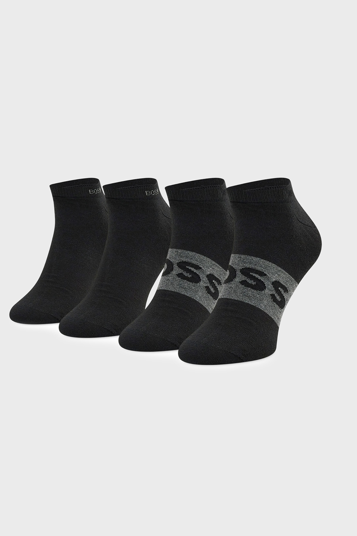 Boss Pamuklu Logolu 2 Pack Erkek Çorap 50469720 001 SİYAH