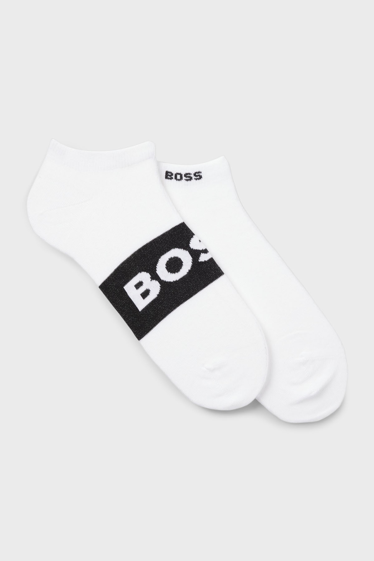 Boss Pamuklu Logolu 2 Pack Erkek Çorap 50469720 100 BEYAZ