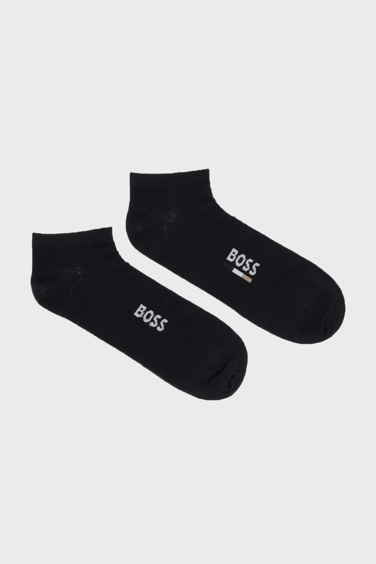 Boss Pamuklu Logolu 2 Pack Erkek Çorap 50559426 001 SİYAH