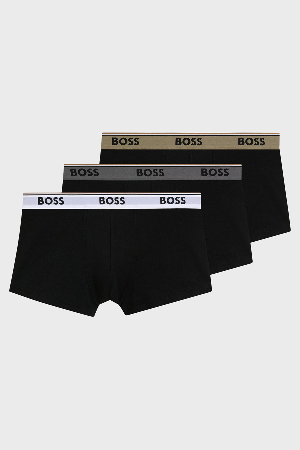 Boss Pamuklu Logolu 3 Pack Erkek Boxer 50554693 004 SİYAH