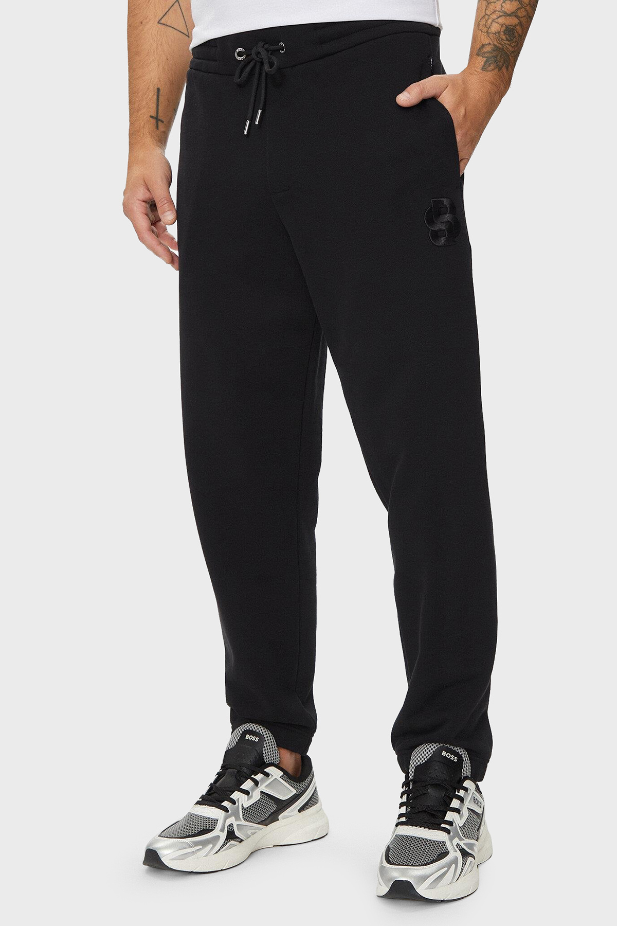 Boss Pamuklu Logolu Relaxed Fit Jogger Erkek Pantolon 50518728 001 SİYAH