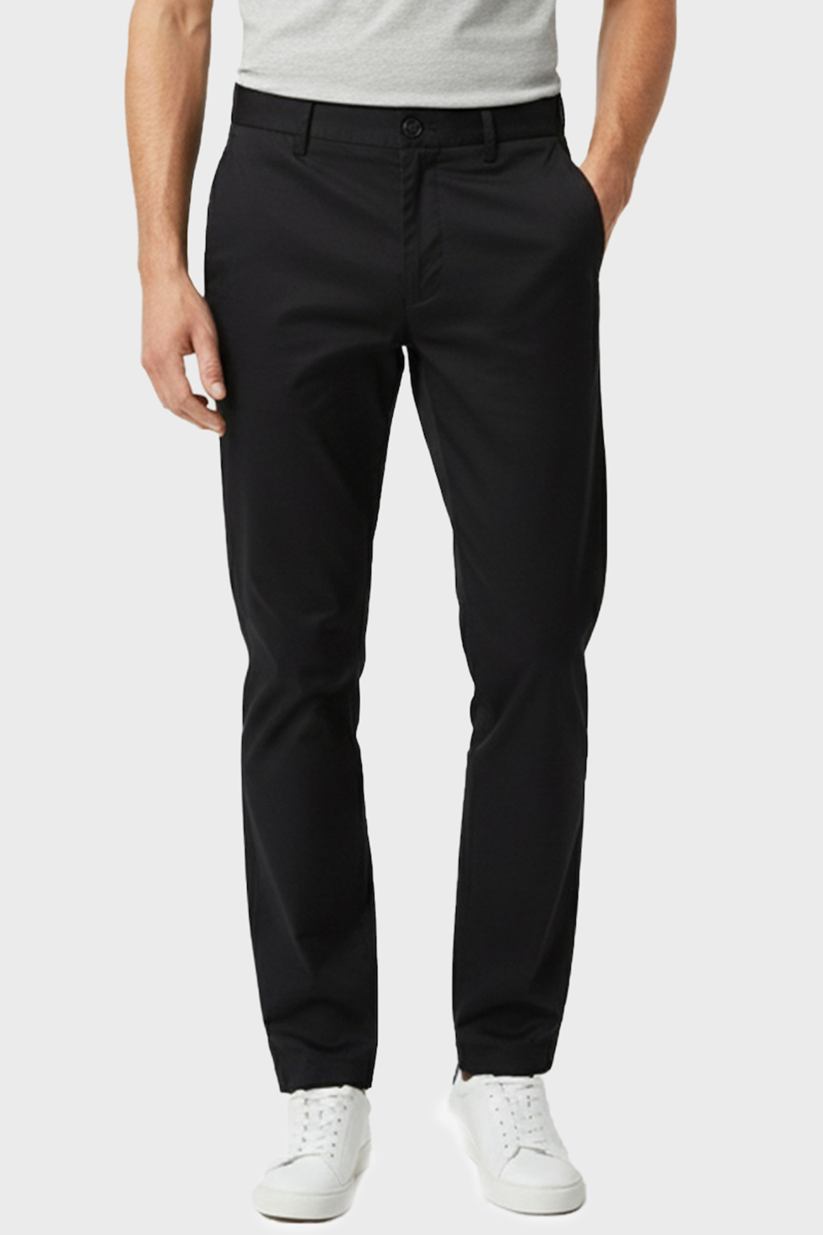 Boss Pamuklu Pilise Detaylı Relaxed Fit Düz Paça Erkek Pantolon 50546925 001 SİYAH