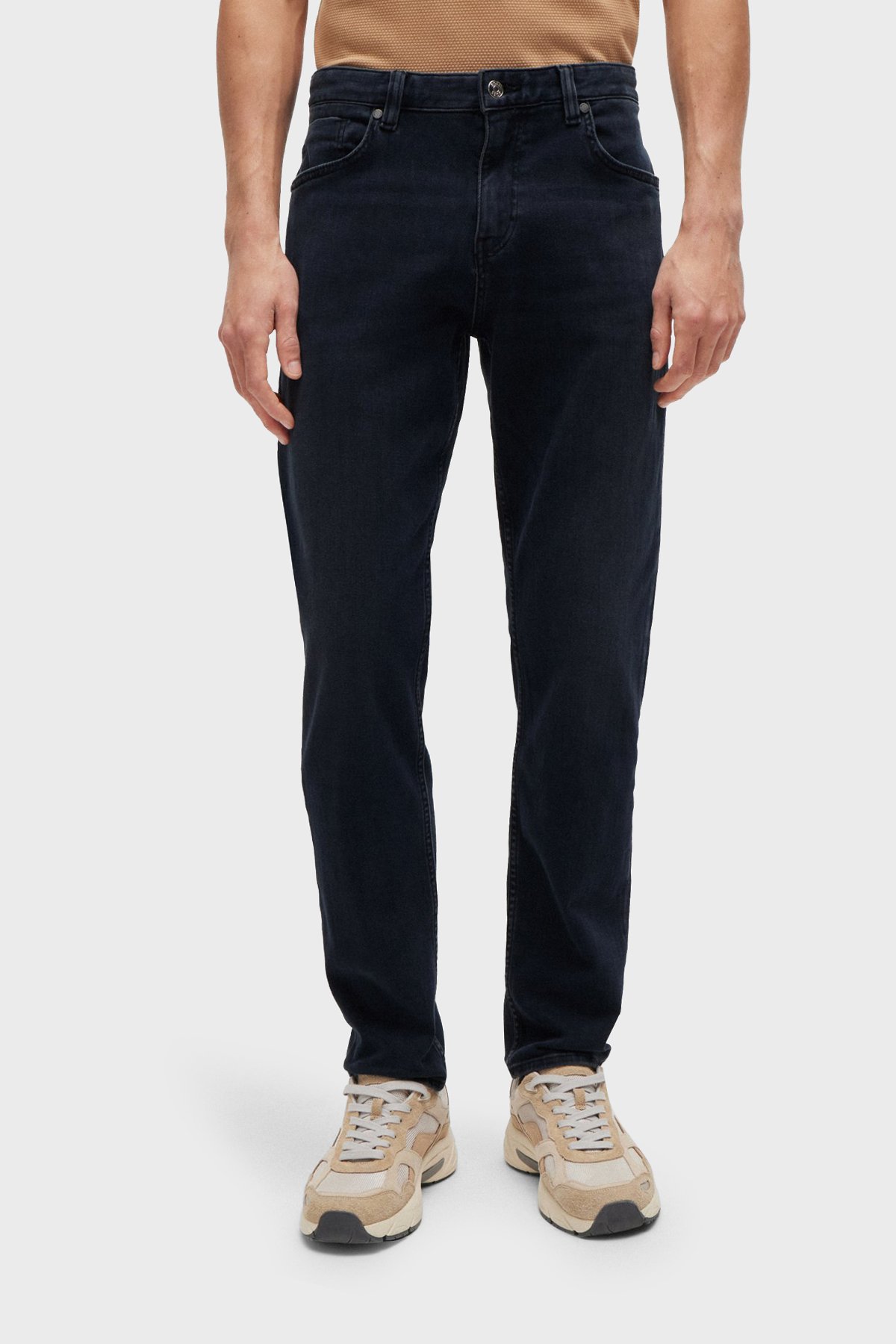 Boss Pamuklu Regular Fit Dar Paça Jeans Erkek Kot Pantolon 50522489 405 LACİVERT