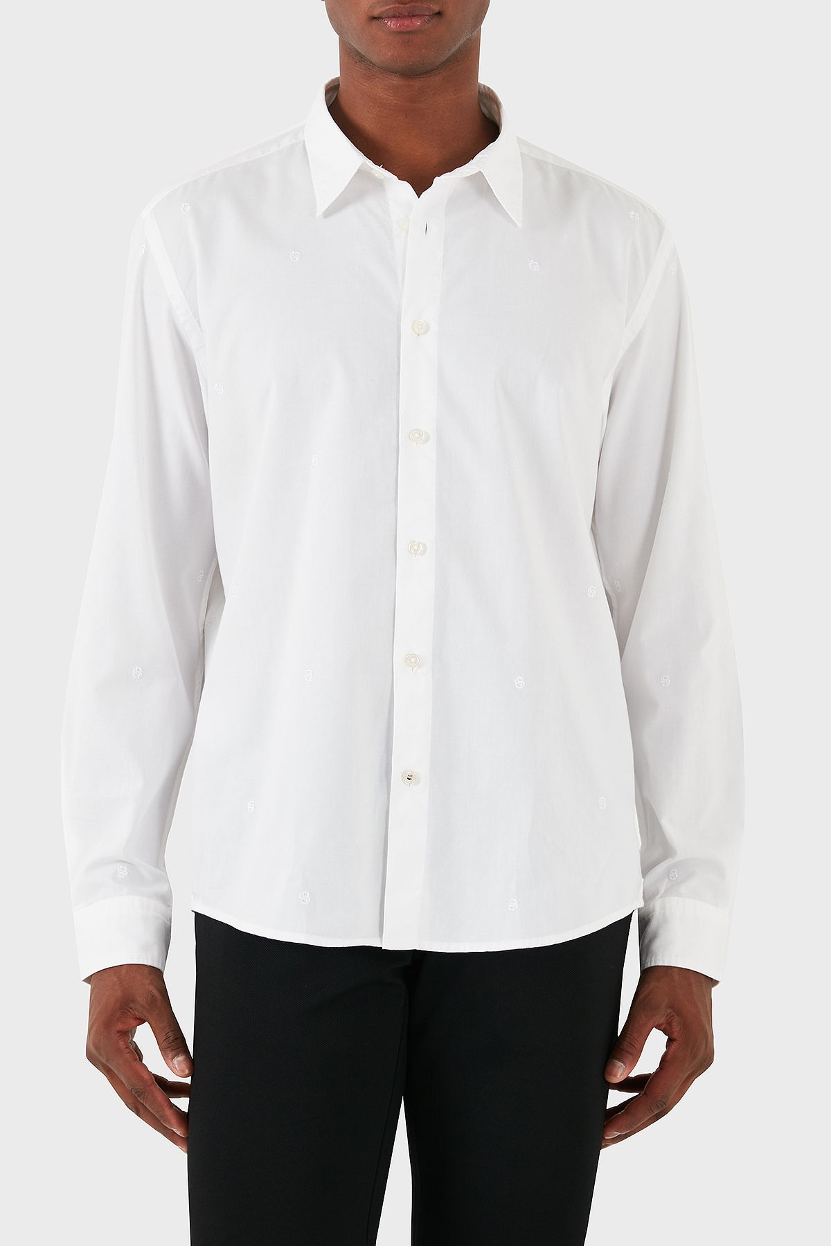 Boss % 100 Pamuk Regular Fit Erkek Gömlek 50528153 100 BEYAZ