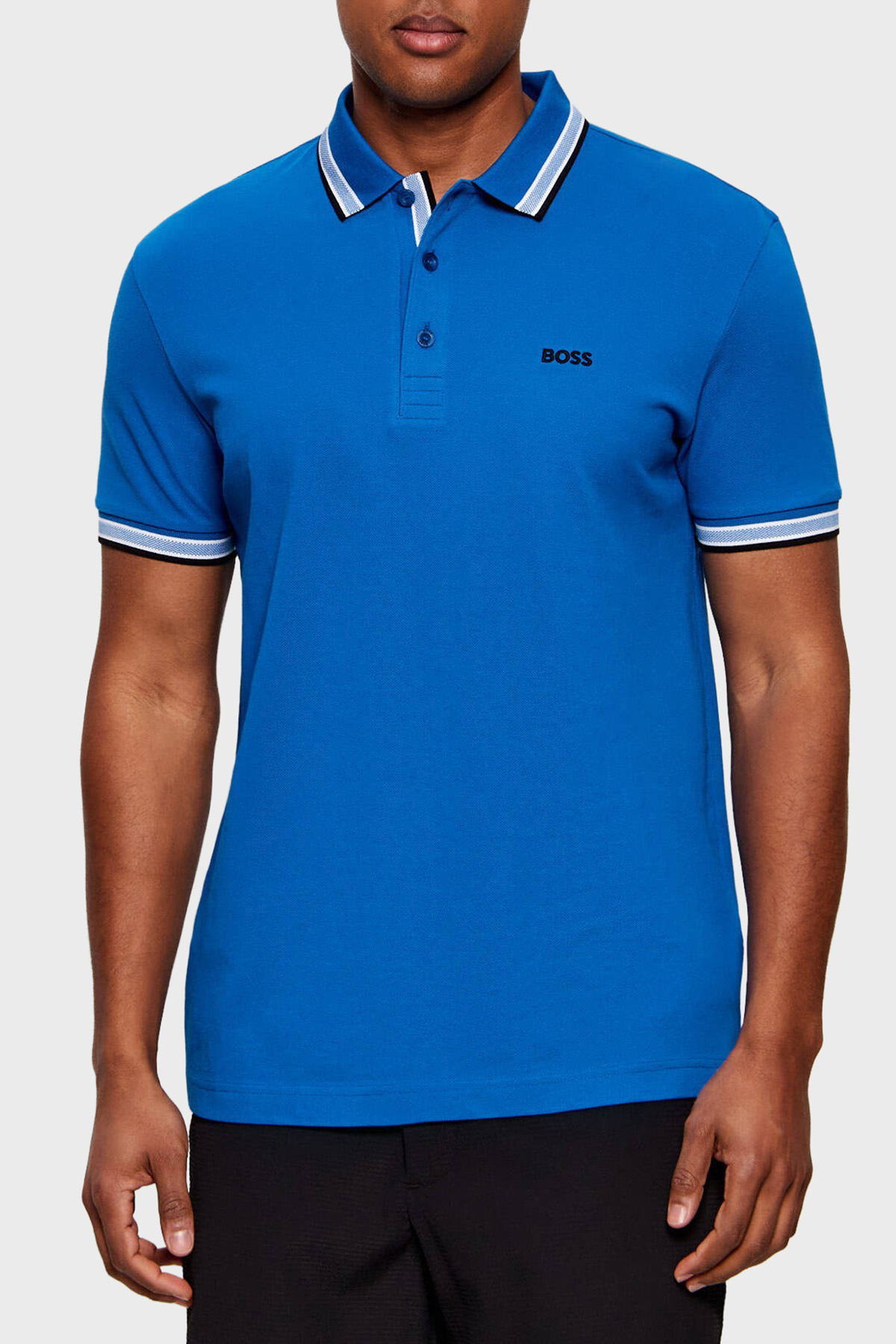 Boss Pamuklu Regular Fit Logolu Düğmeli Erkek Polo 50469055 429 SAKS