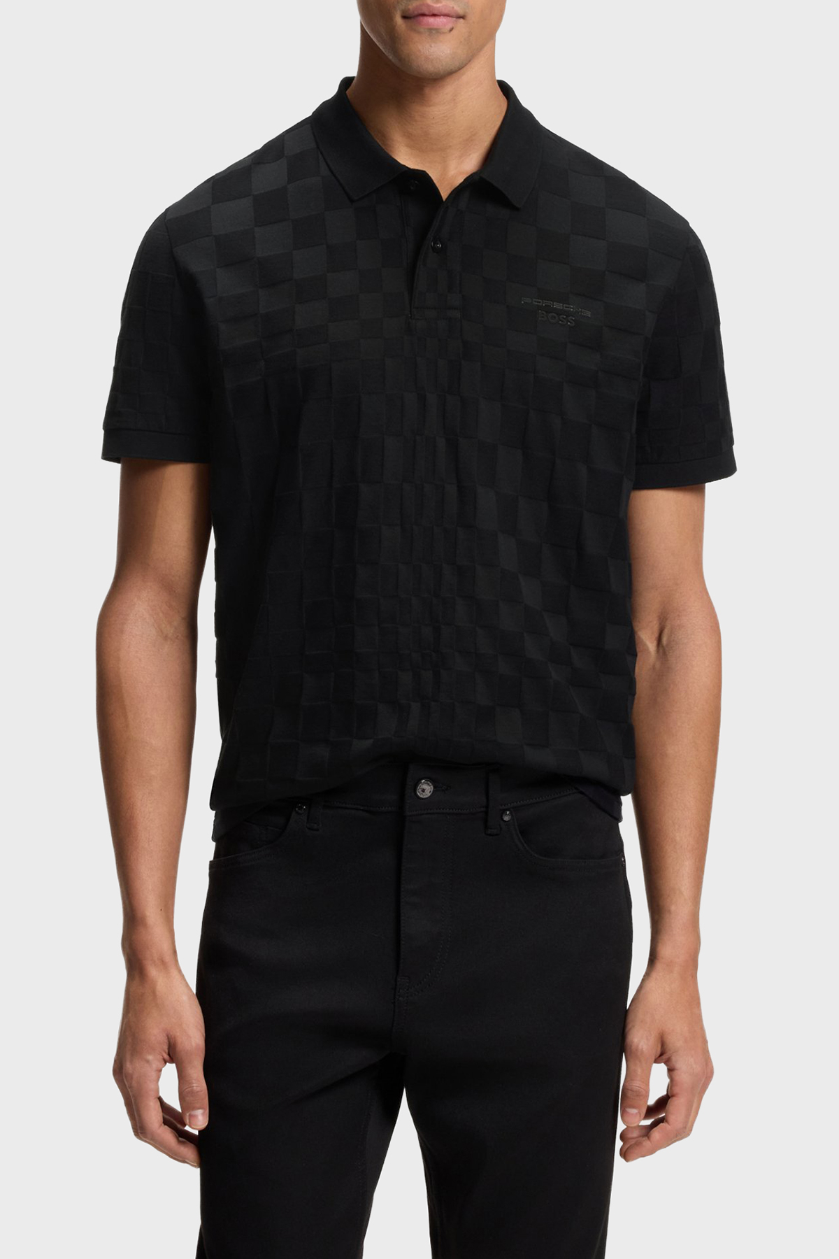 Boss Pamuklu Regular Fit Logolu Düğmeli Erkek Polo 50559802 001 SİYAH