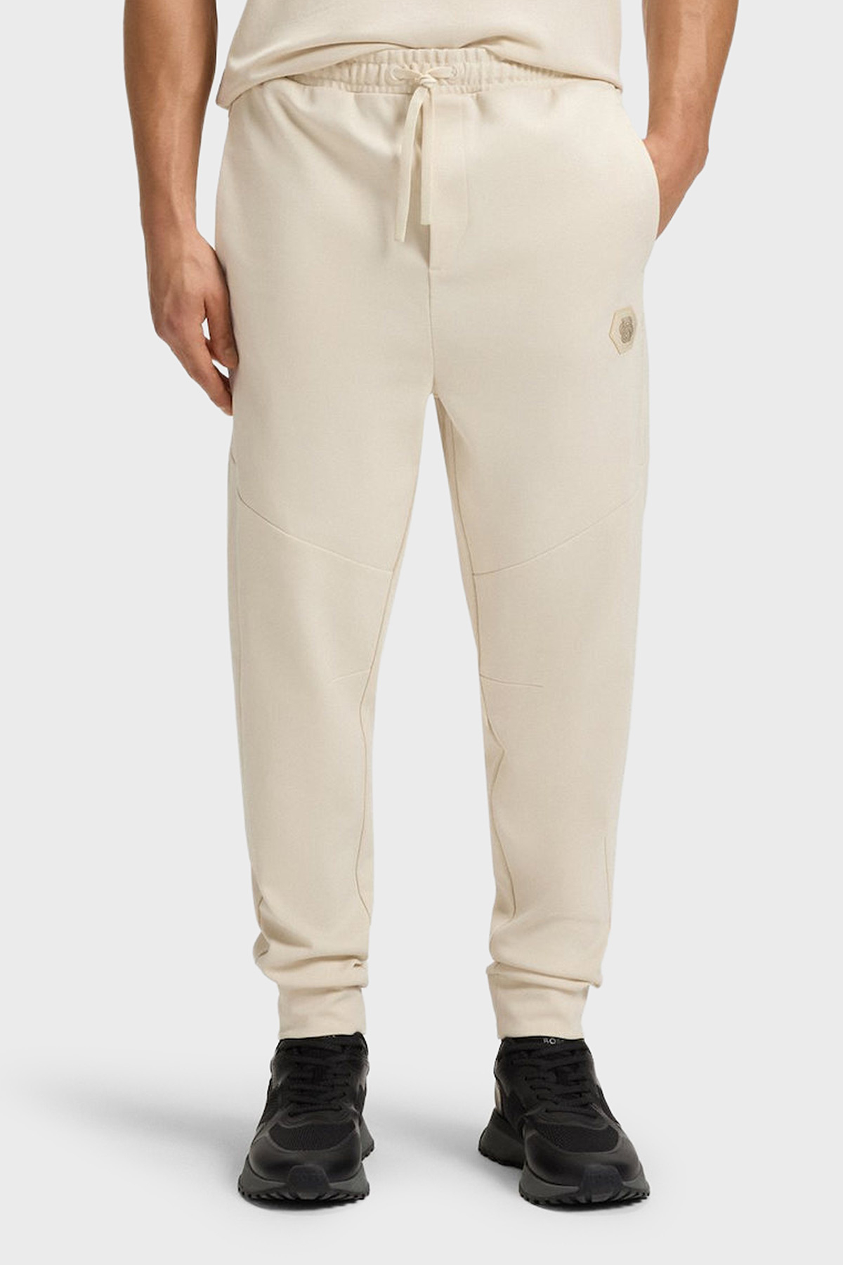 Boss Pamuklu Regular Fit Normal Bel Lastikli Paça Jogger Erkek Pantolon 50543860 131 BEJ