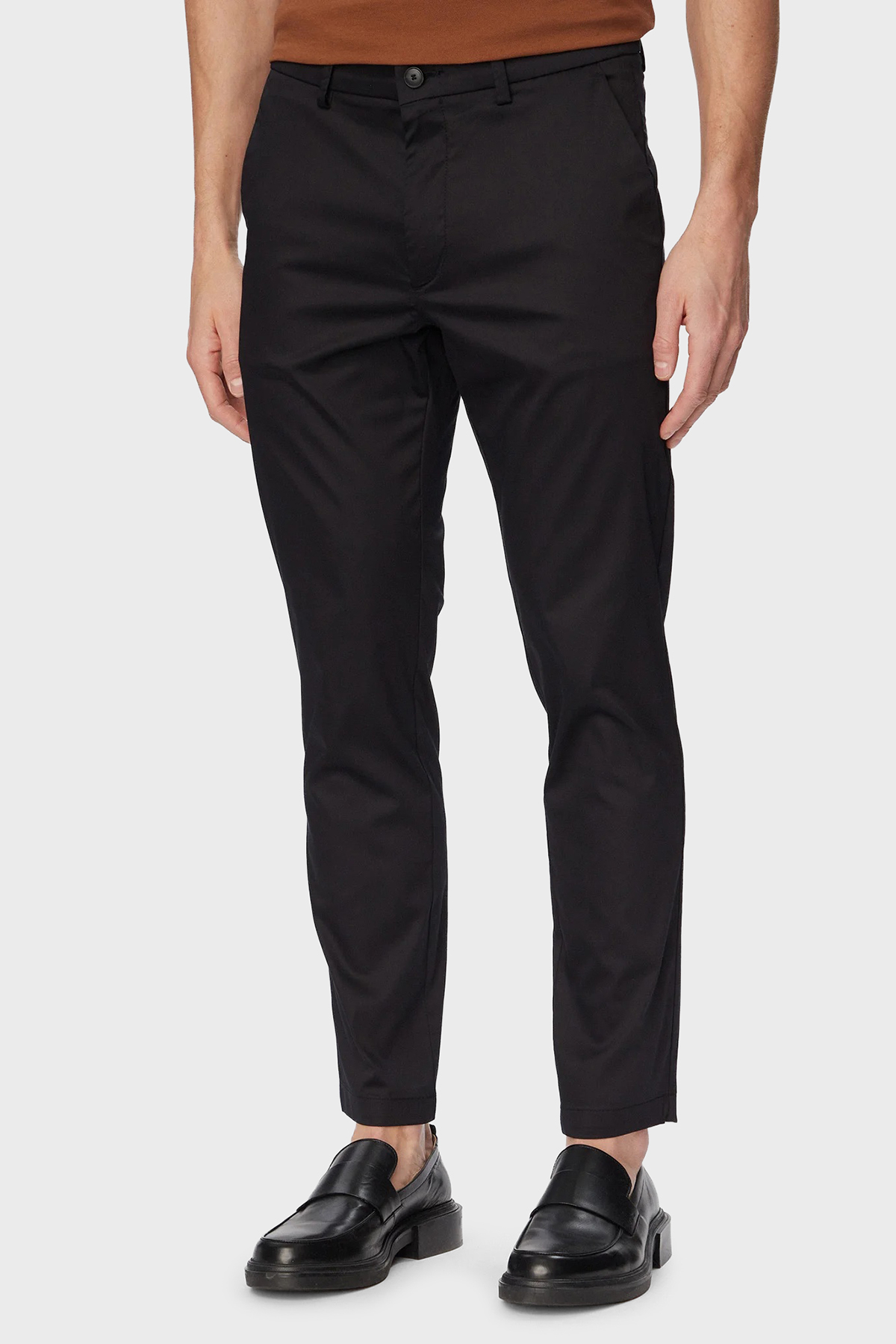 Boss Pamuklu Slim Fit Normal Bel Dar Paça Erkek Pantolon 50553841 001 SİYAH