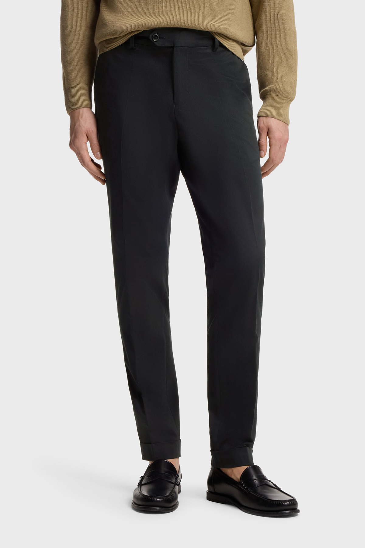 Boss Pamuklu Slim Fit Normal Bel Dar Paça Erkek Pantolon 50561572 001 SİYAH