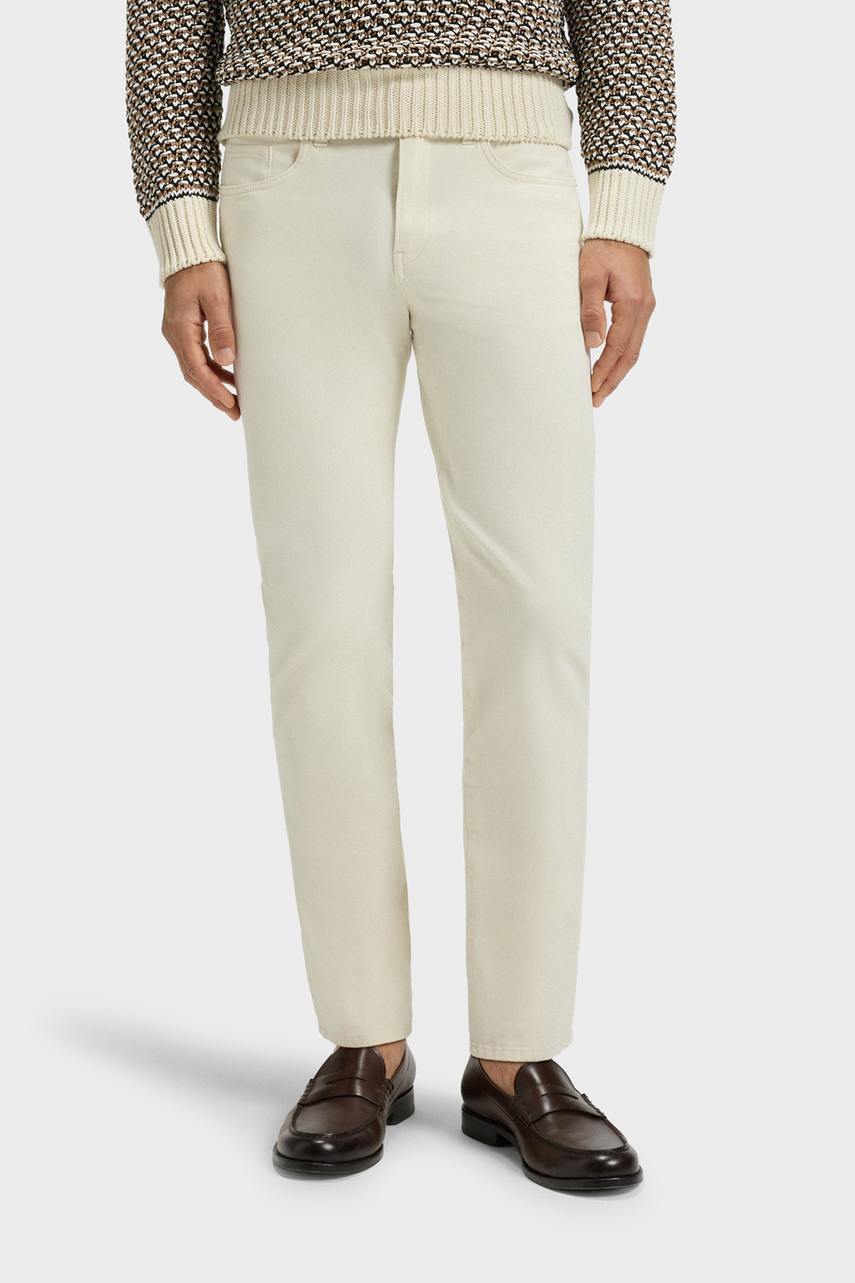 Boss Pamuklu Slim Fit Normal Bel Daralan Paça Gabardin Erkek Pantolon 50543883 131 BEJ