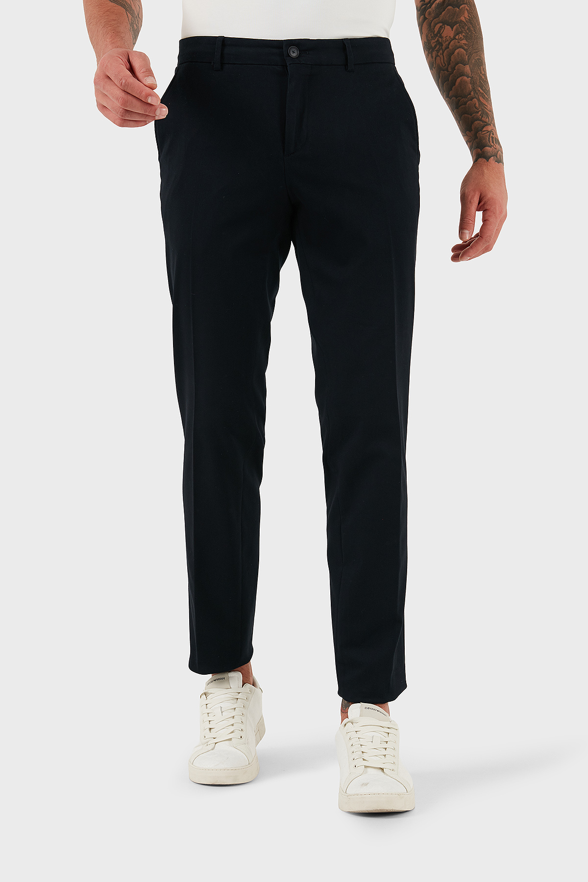 Boss Pamuklu Slim Fit Normal Bel Düz Paça Erkek Pantolon 50551674 404 LACİVERT