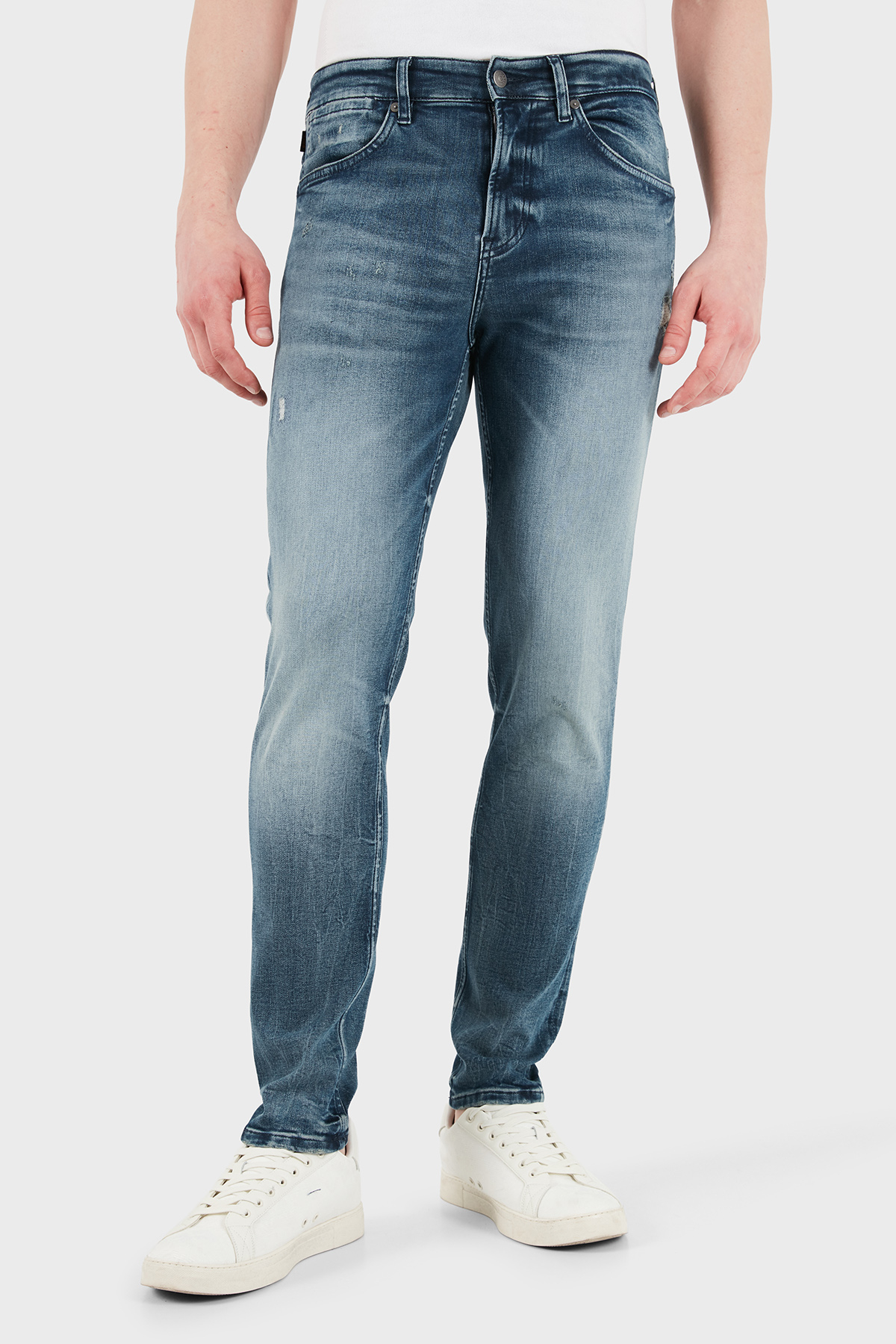 Boss Pamuklu Slim Fit Normal Bel Jeans Erkek Kot Pantolon 50559923 416 LACİVERT