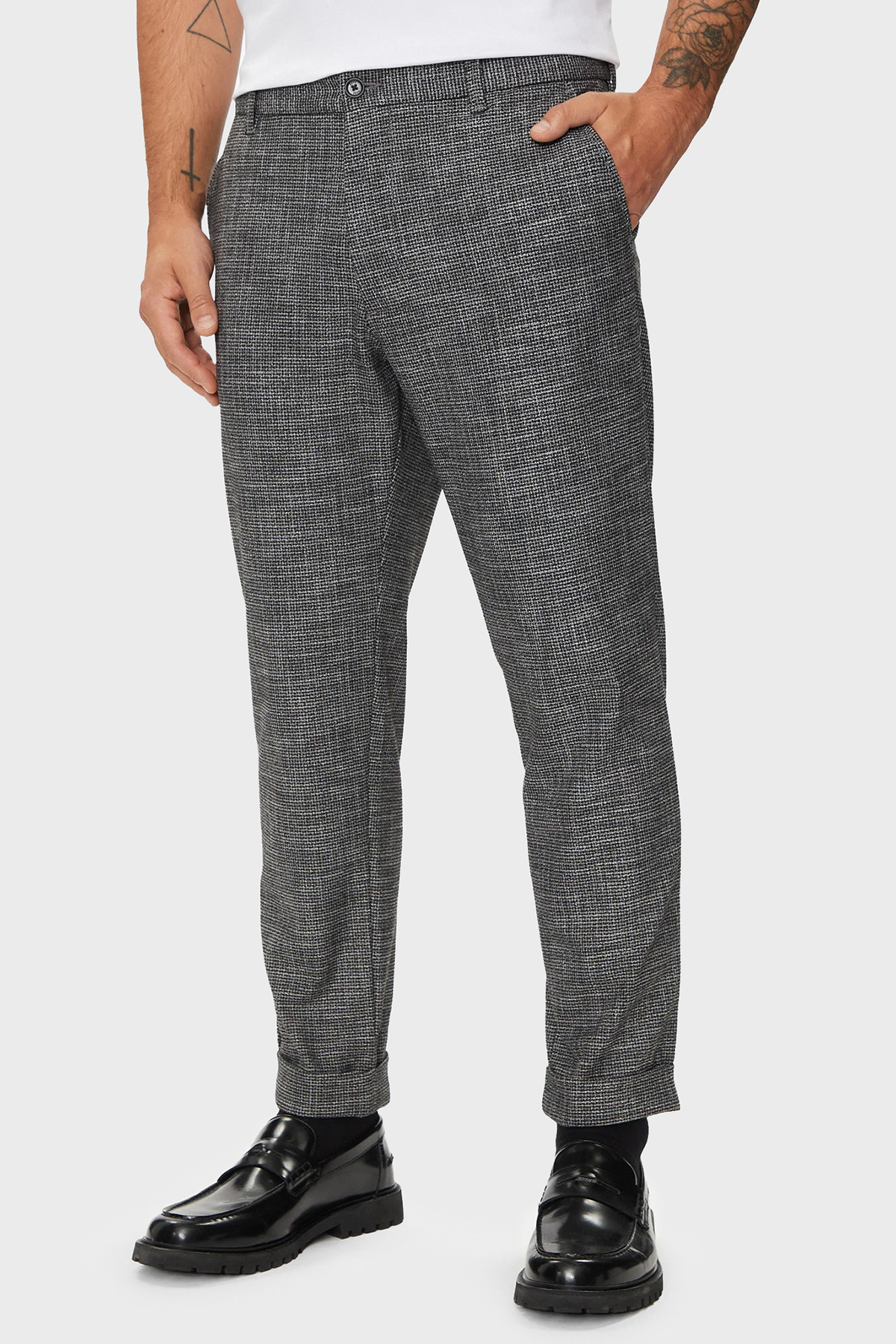 Boss Regular Fit Kırçıllı Erkek Pantolon 50519108 001 SİYAH