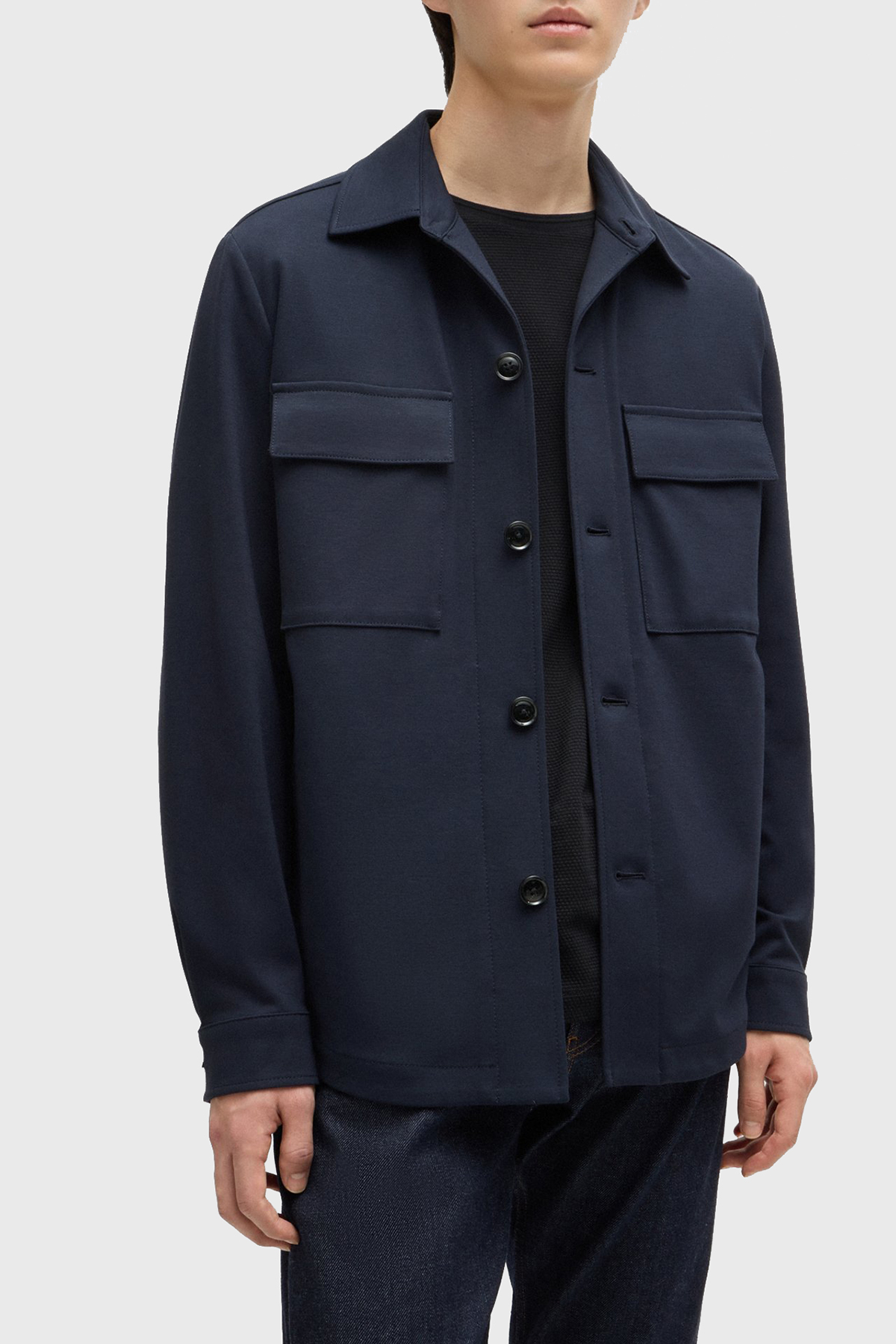 Boss Relaxed Fit Cepli Erkek Ceket 50521642 404 LACİVERT