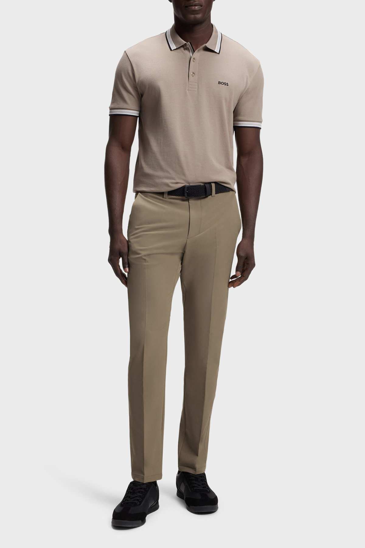 Boss Slim Fit Logo Detaylı Normal Bel Erkek Pantolon 50534303 334 KUM BEJİ
