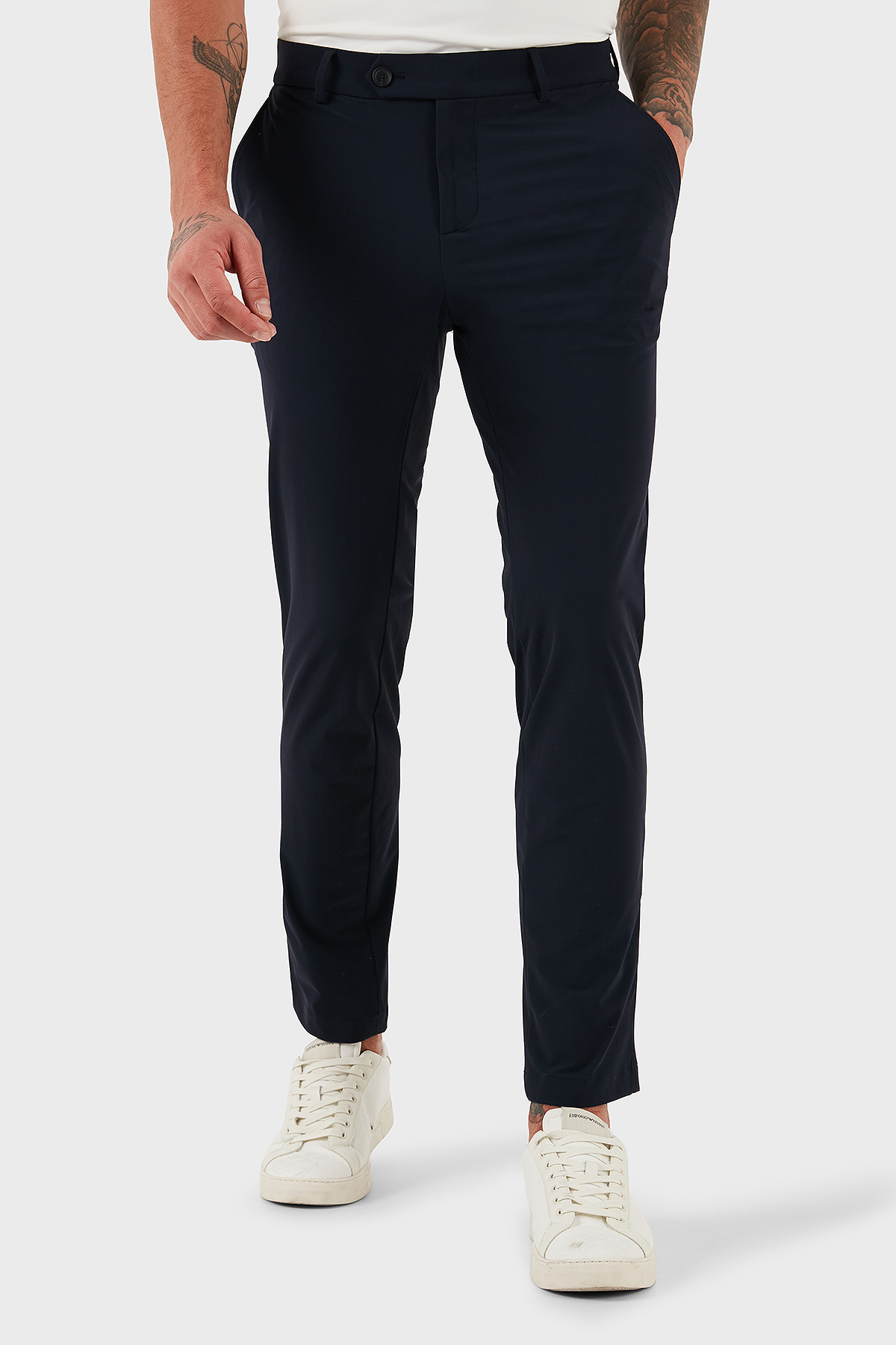 Boss Slim Fit Normal Bel Dar Paça Erkek Pantolon 50551668 404 LACİVERT