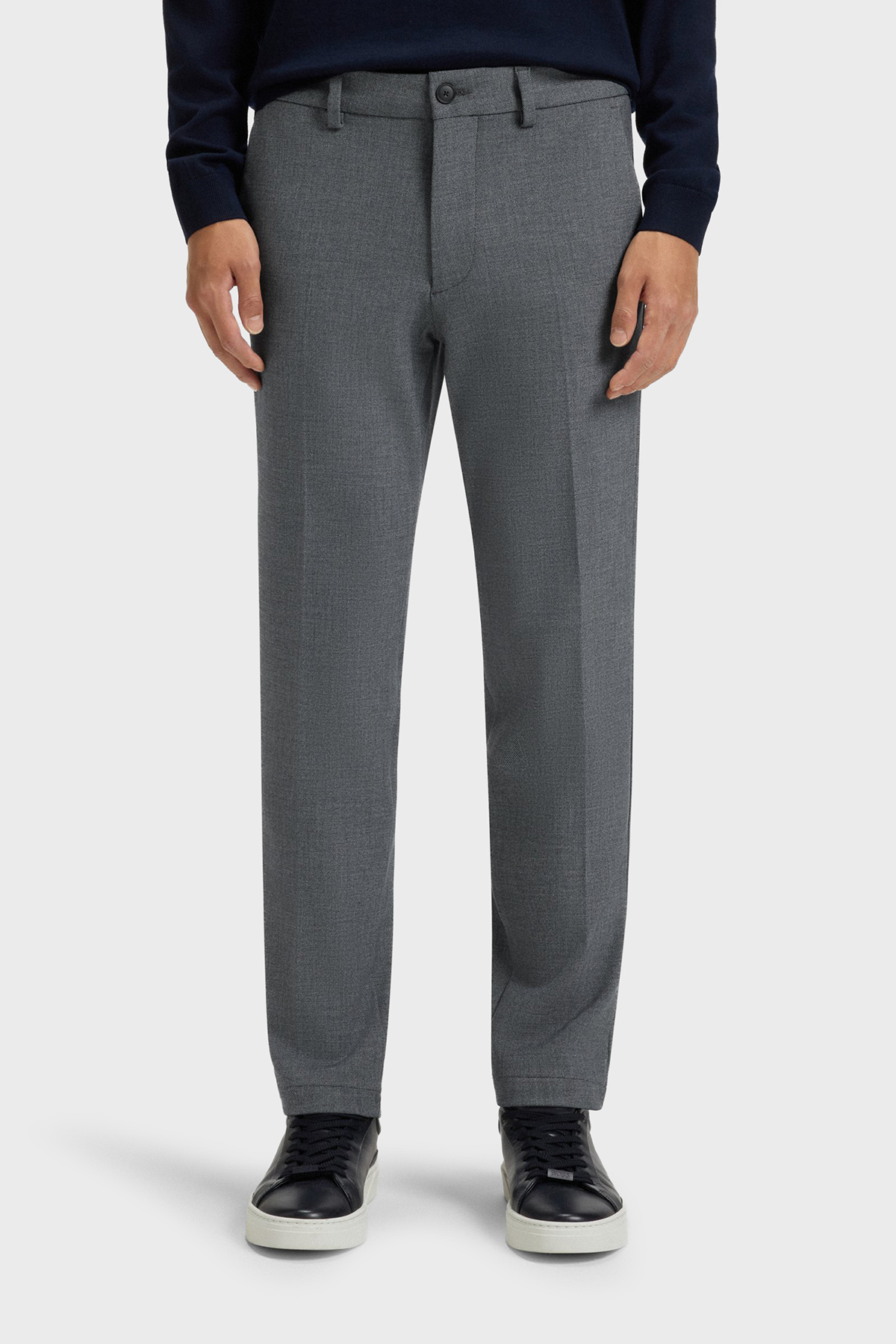Boss Slim Fit Normal Bel Daralan Paça Kumaş Erkek Pantolon 50549473 404 LACİVERT